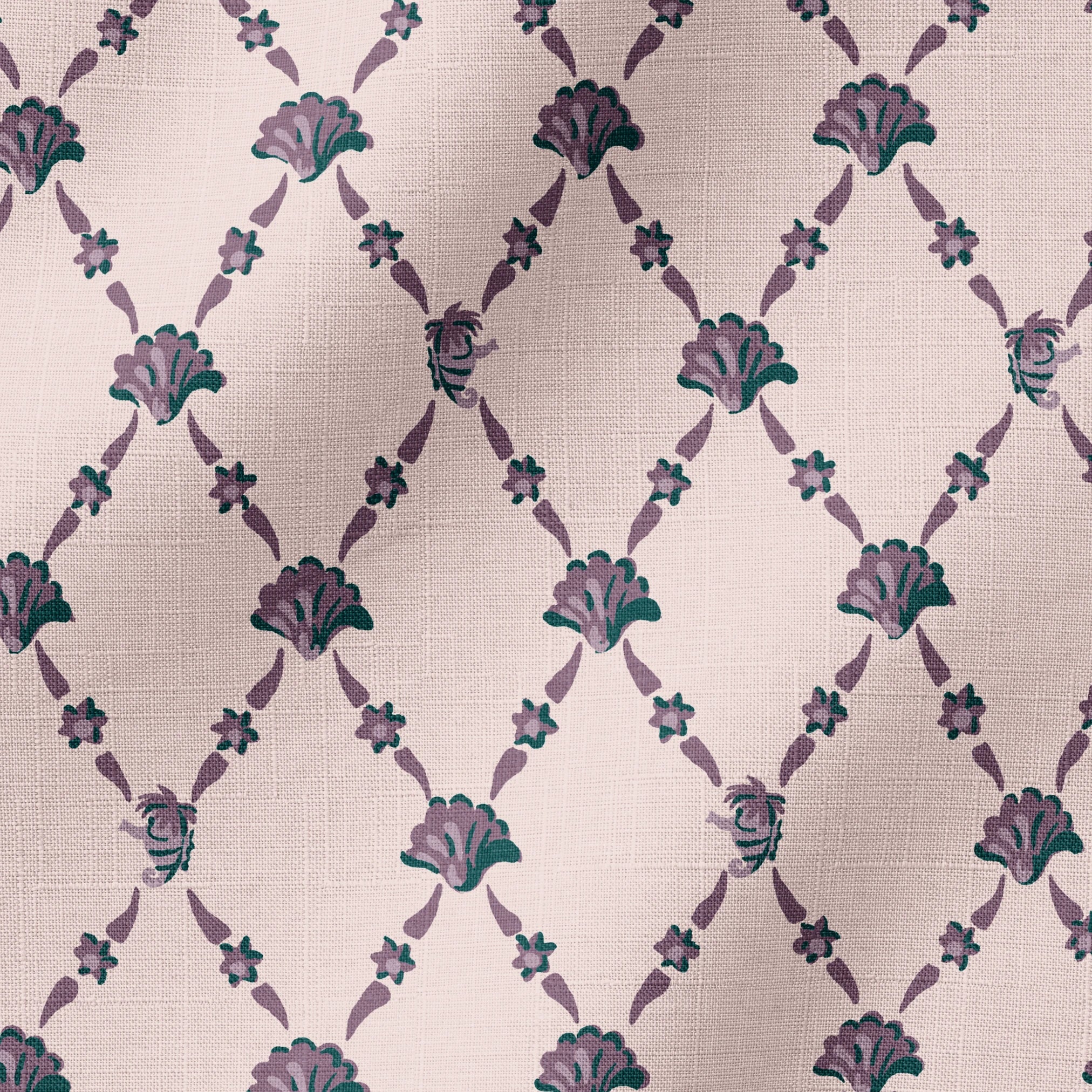 Disney | Baxter Mill - Princess - Ariel - Atlantica - Shell Fabric
