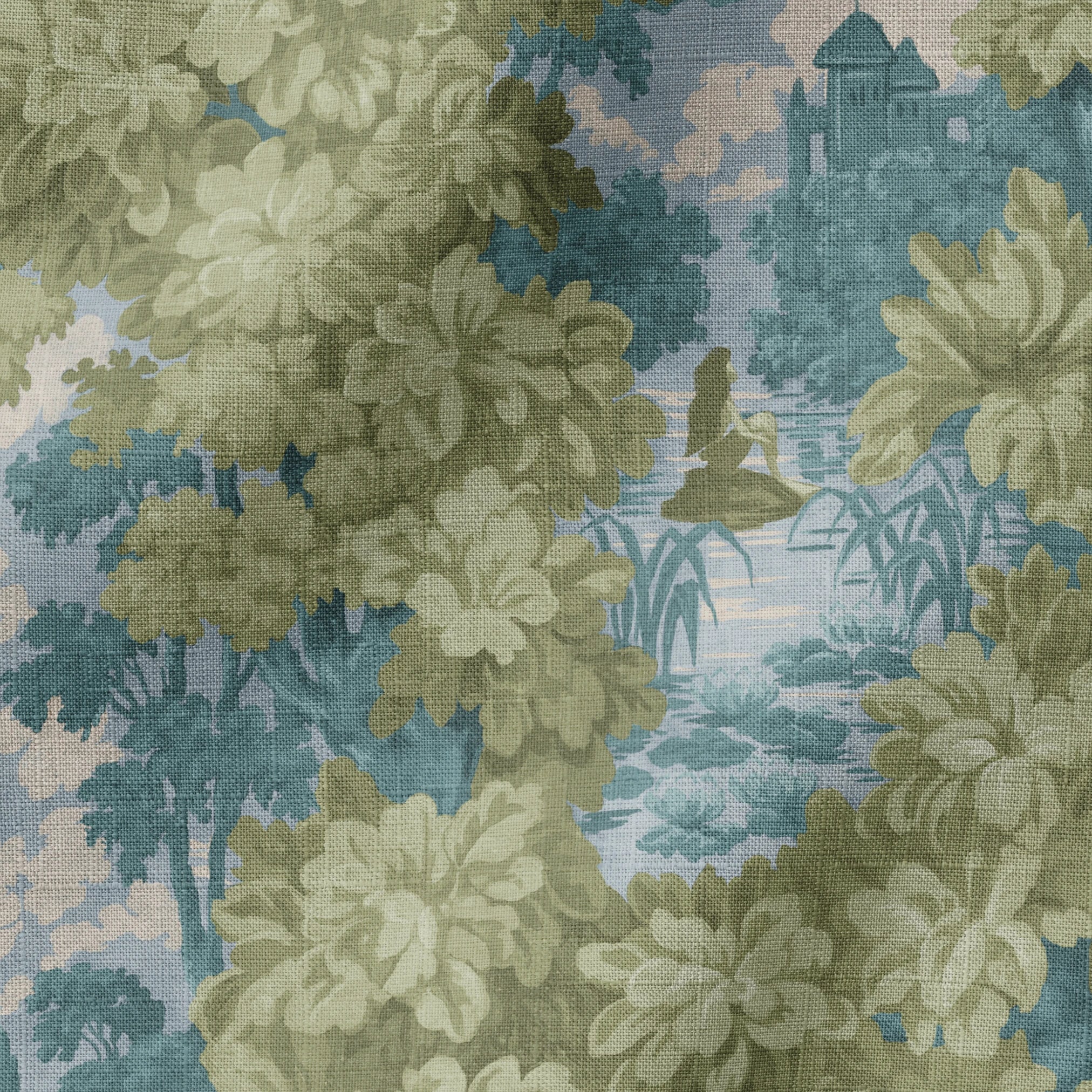 Disney | Baxter Mill - Princess - Ariel - Seaweed Fabric