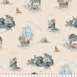 Disney | Baxter Mill - Princess - Ariel - Kiss the Girl - Sand Fabric