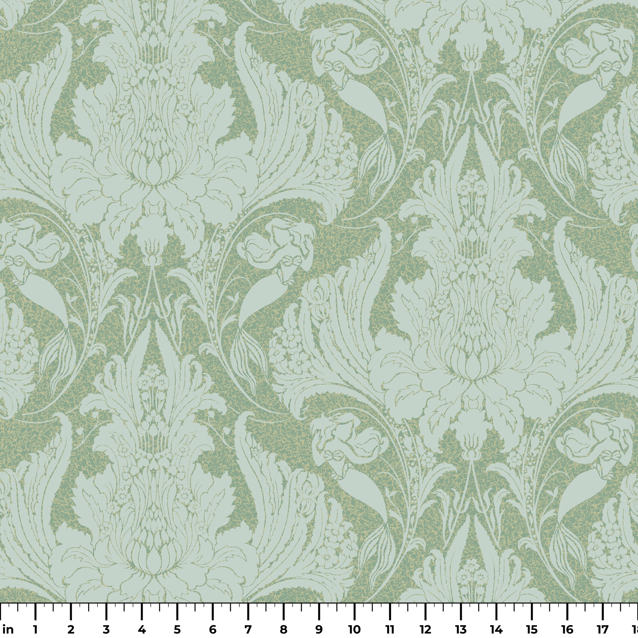 Disney | Baxter Mill - Princess - Ariel - Thingamabob - Seaweed Fabric