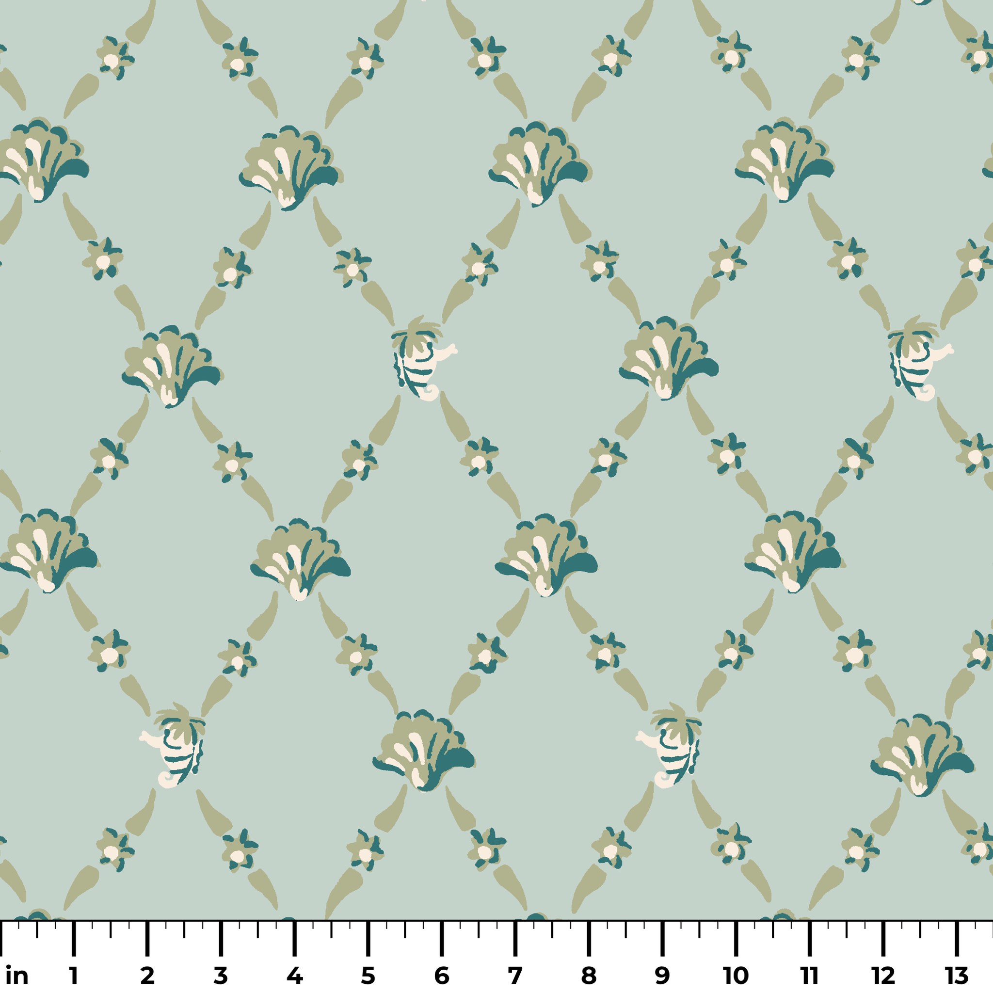 Disney | Baxter Mill - Princess - Ariel - Atlantica - Seaweed Fabric