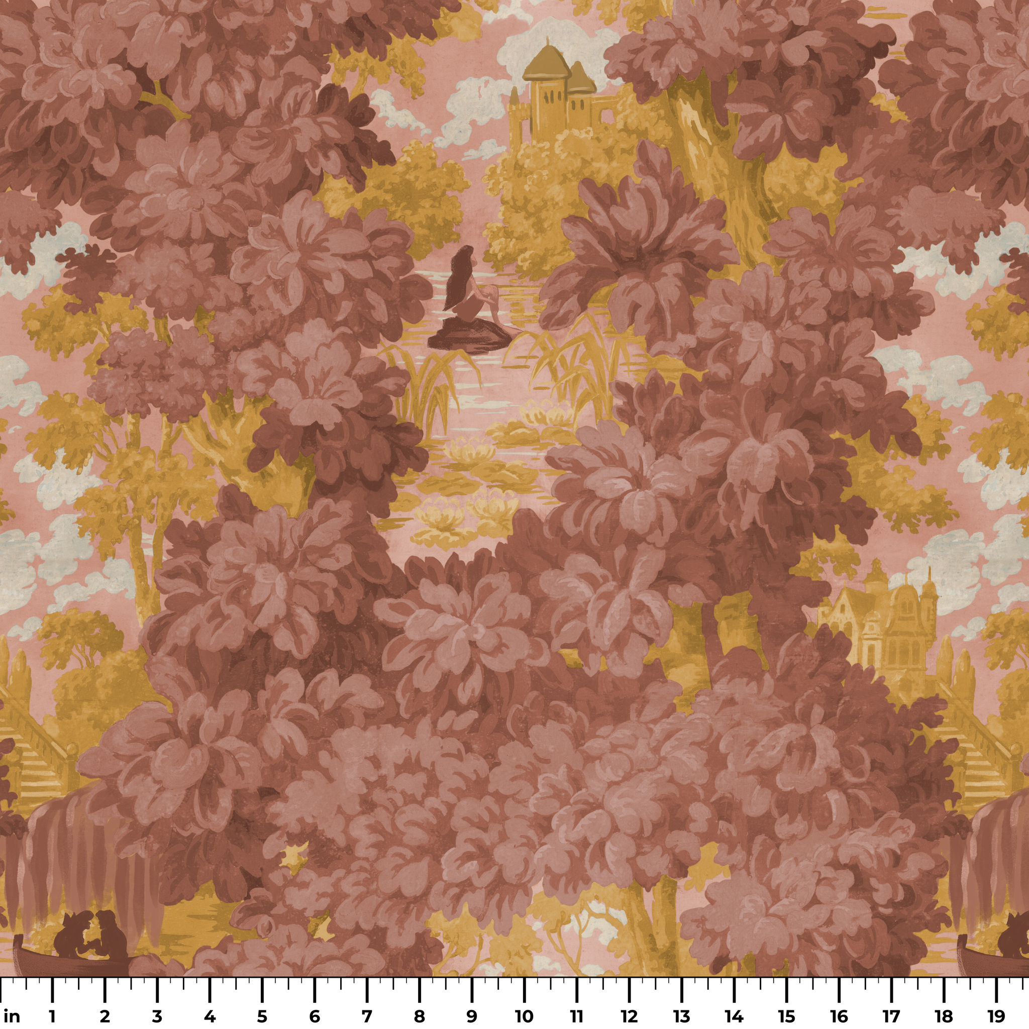 Disney | Baxter Mill - Princess - Ariel - Sunken Fabric