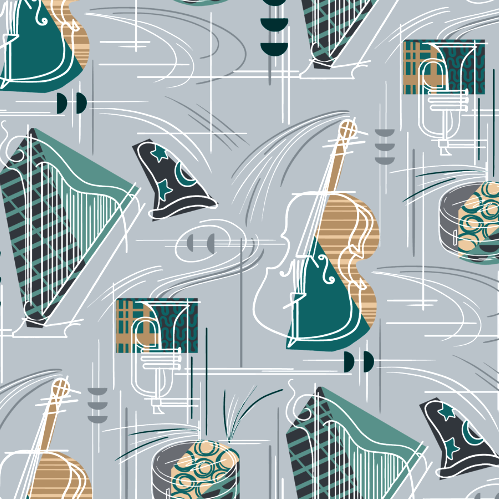  wallpaper flat preview mockup