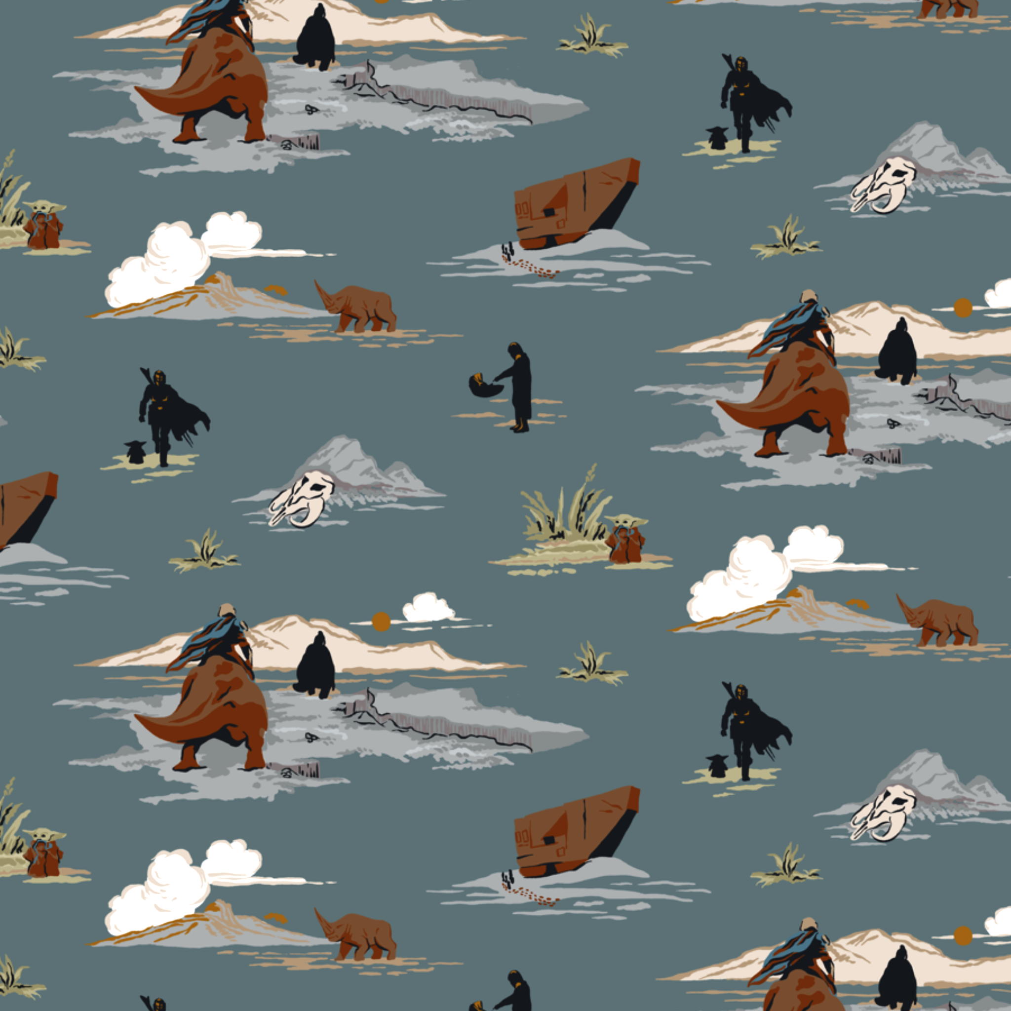  wallpaper flat preview mockup