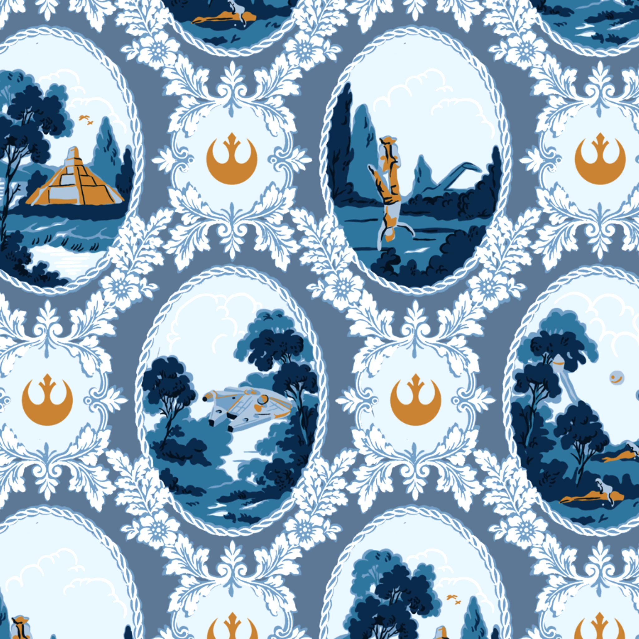  wallpaper flat preview mockup