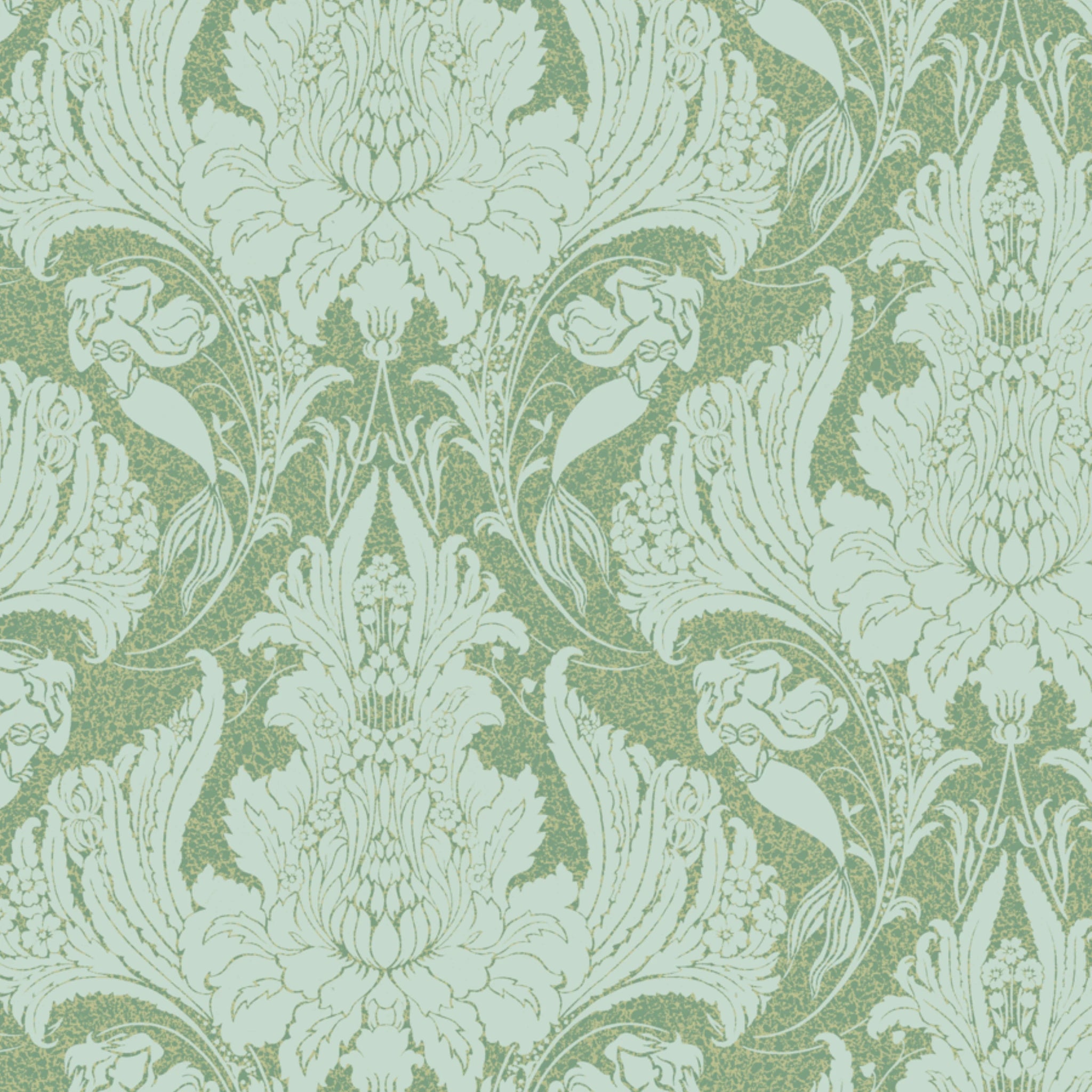 Disney | Baxter Mill - Princess - Ariel - Thingamabob - Seaweed Wallpaper