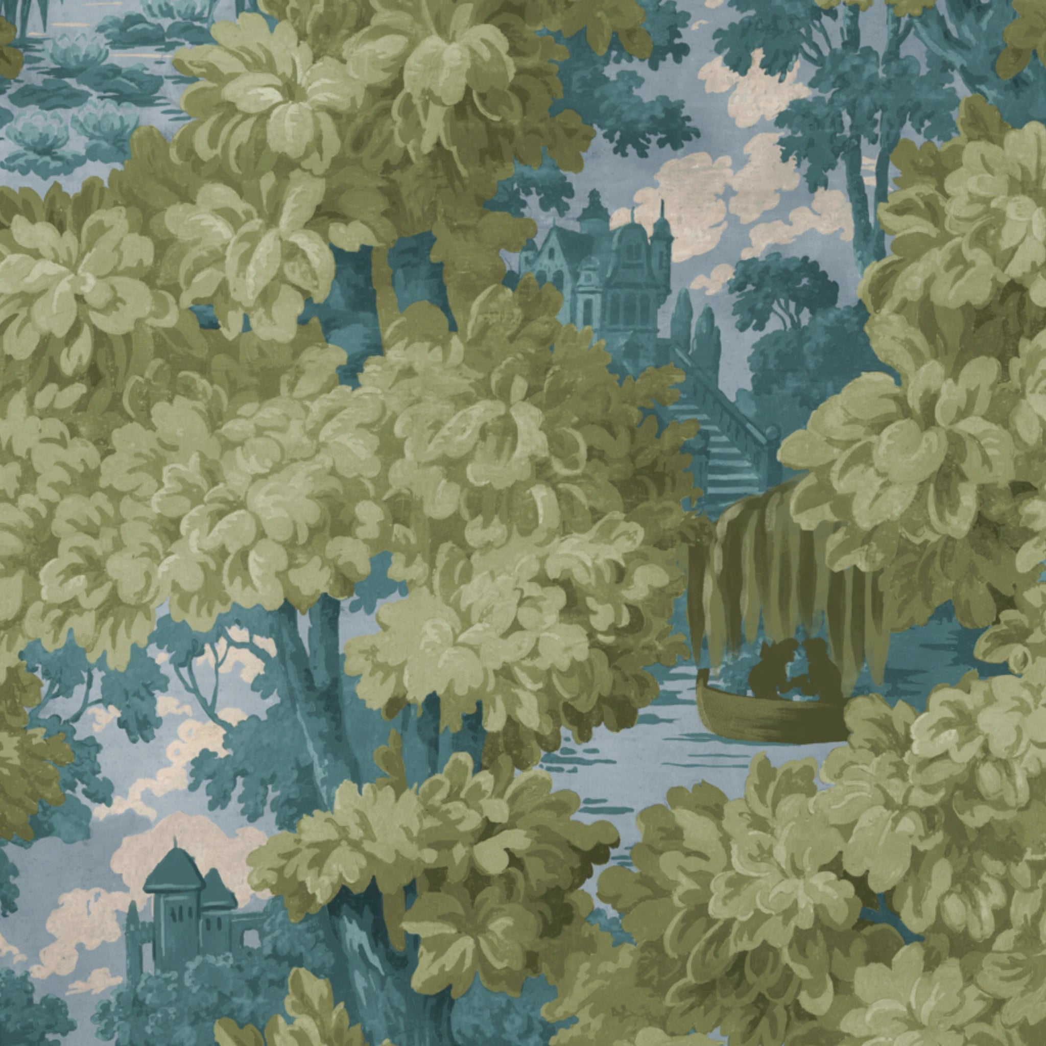 Disney | Baxter Mill - Princess - Ariel - Seaweed Wallpaper