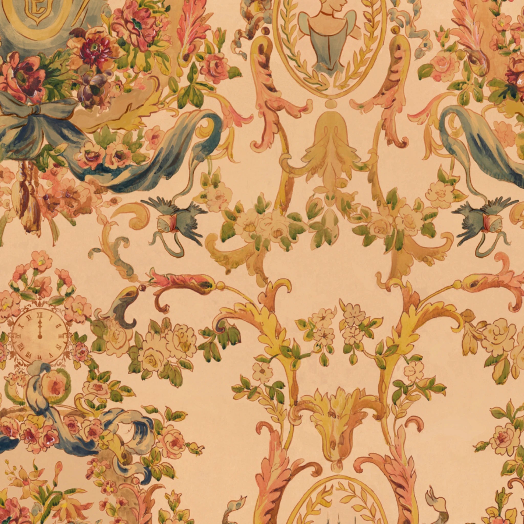 Disney | Baxter Mill - Princess - Cinderella - Storybook Wallpaper