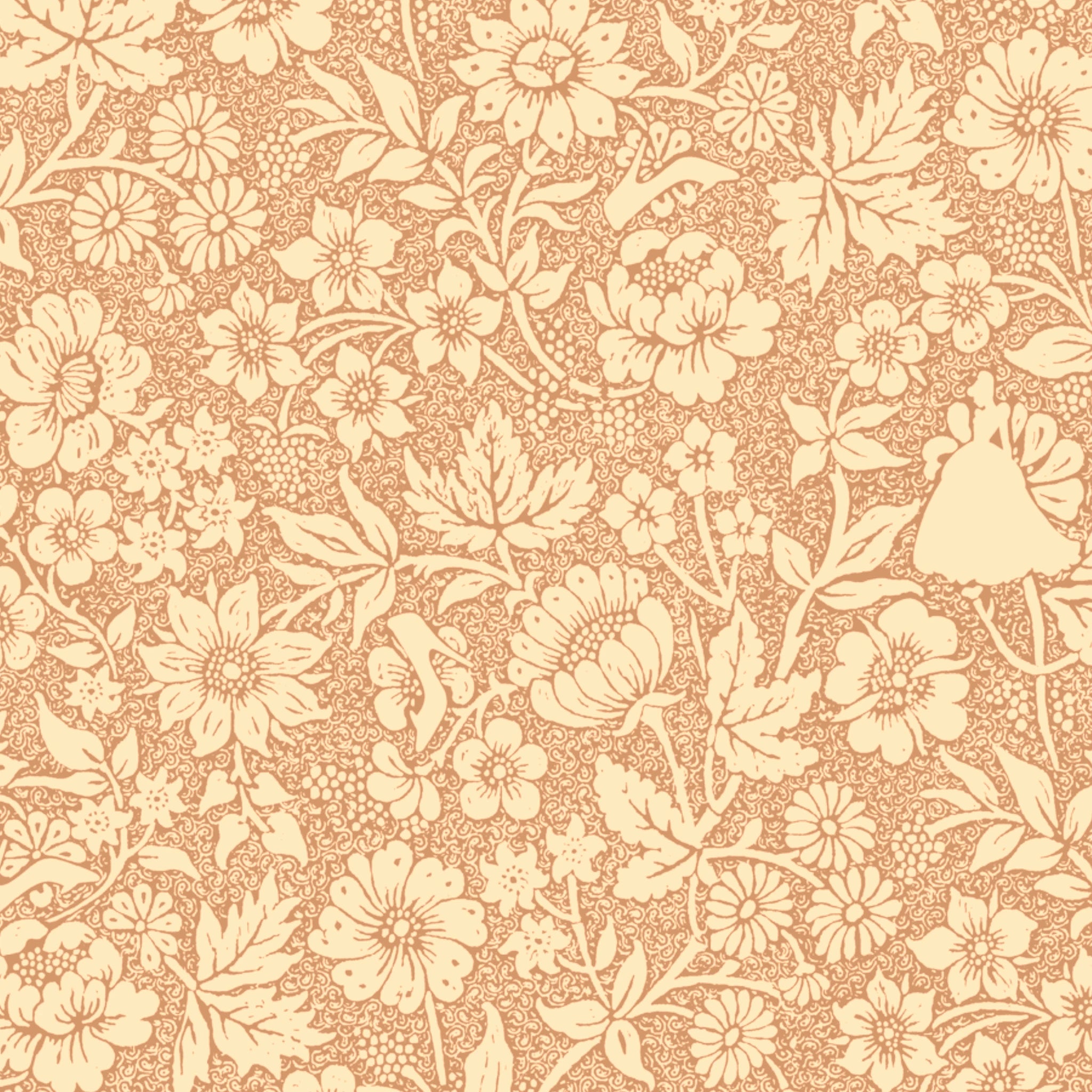Disney | Baxter Mill - Princess - Cinderella - Dream - Fleur Wallpaper