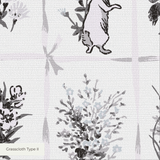 Botanical illustration grid showing various vintage black and white plant and flower sketches