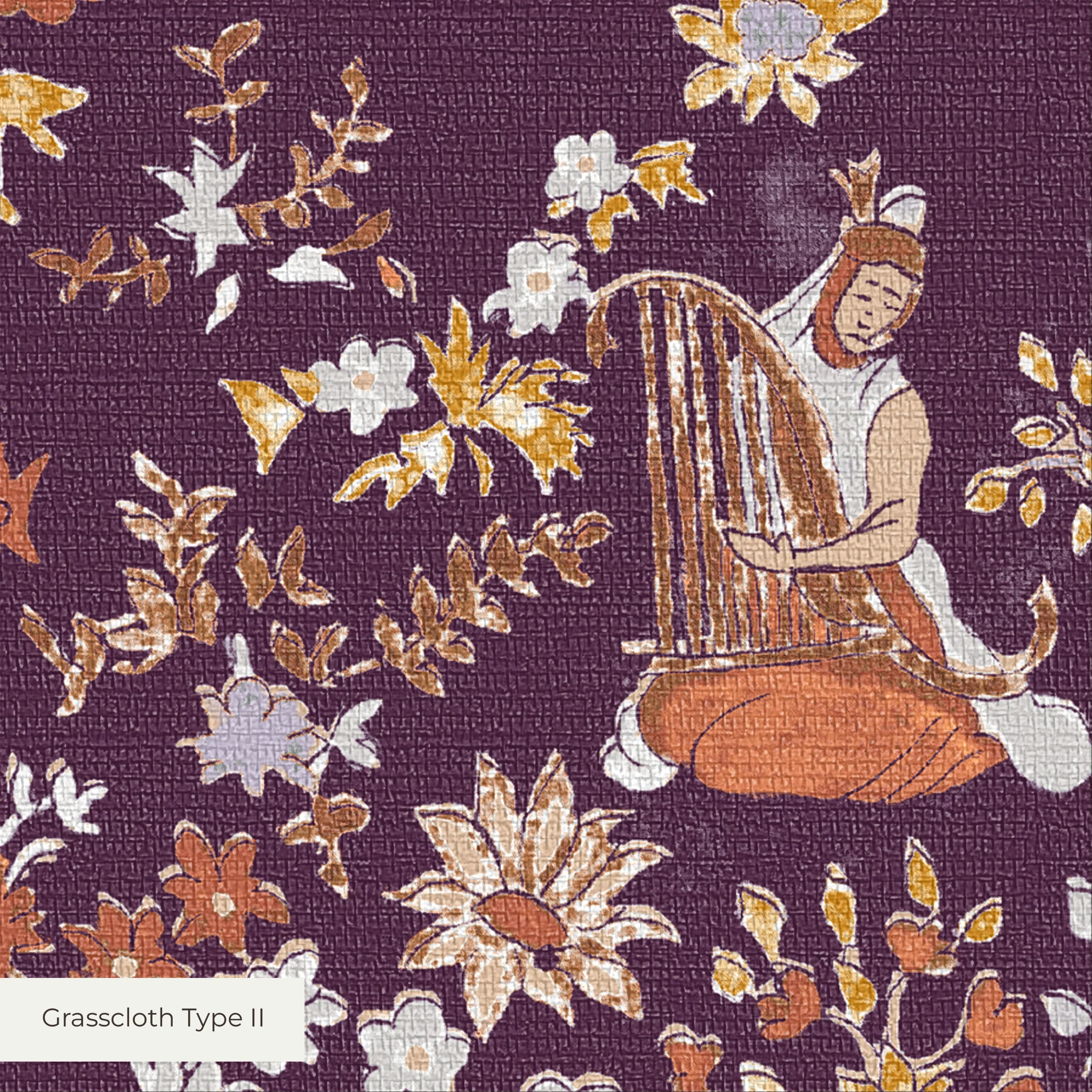 Nameh - Damson Wallpaper