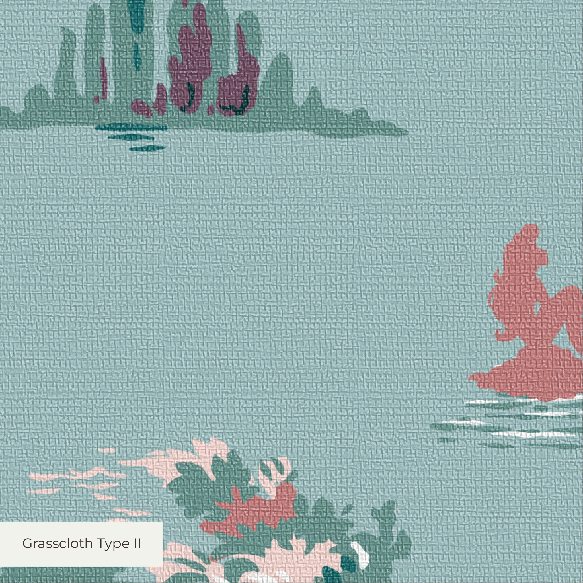 Disney | Baxter Mill - Princess - Ariel - Kiss the Girl - Lagoon Wallpaper