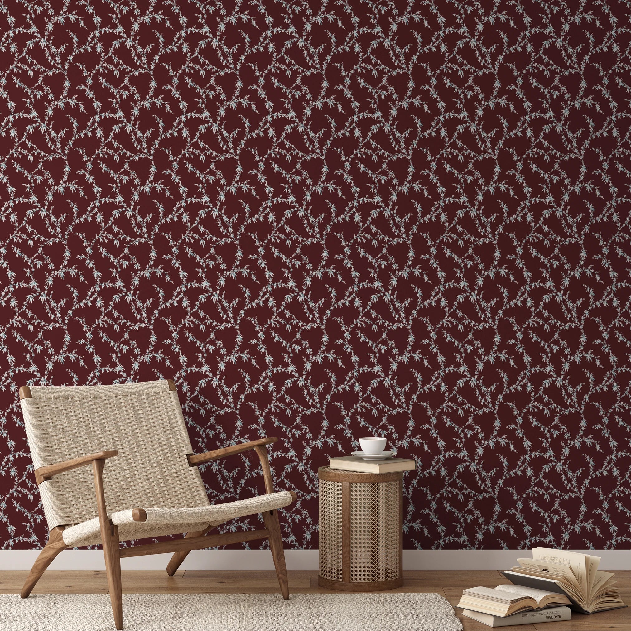 Zelie - Singed Red Wallpaper
