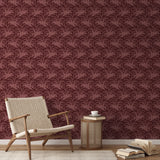 Maguet - Singed Red Wallpaper