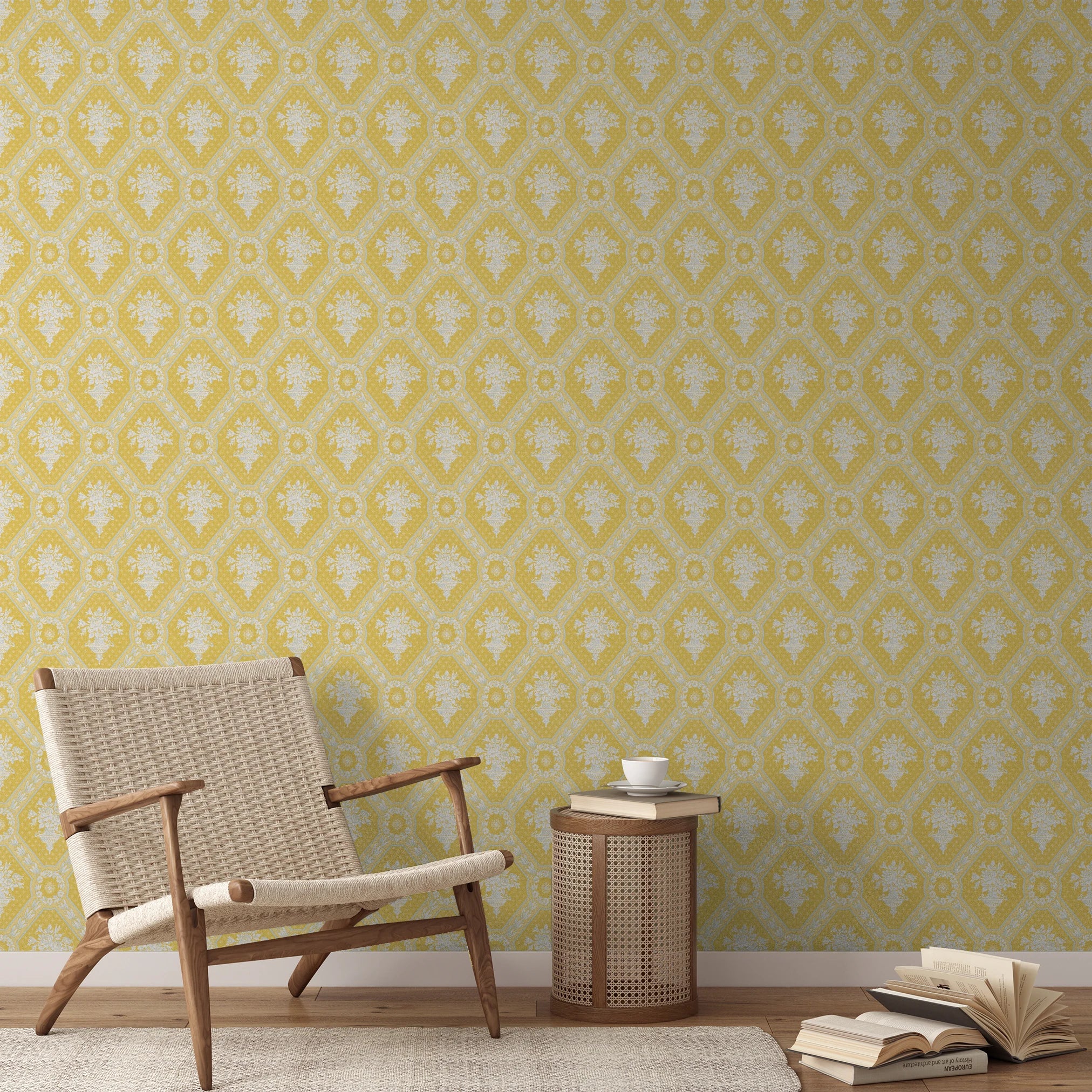 Manon - Olive Oil Wallpaper