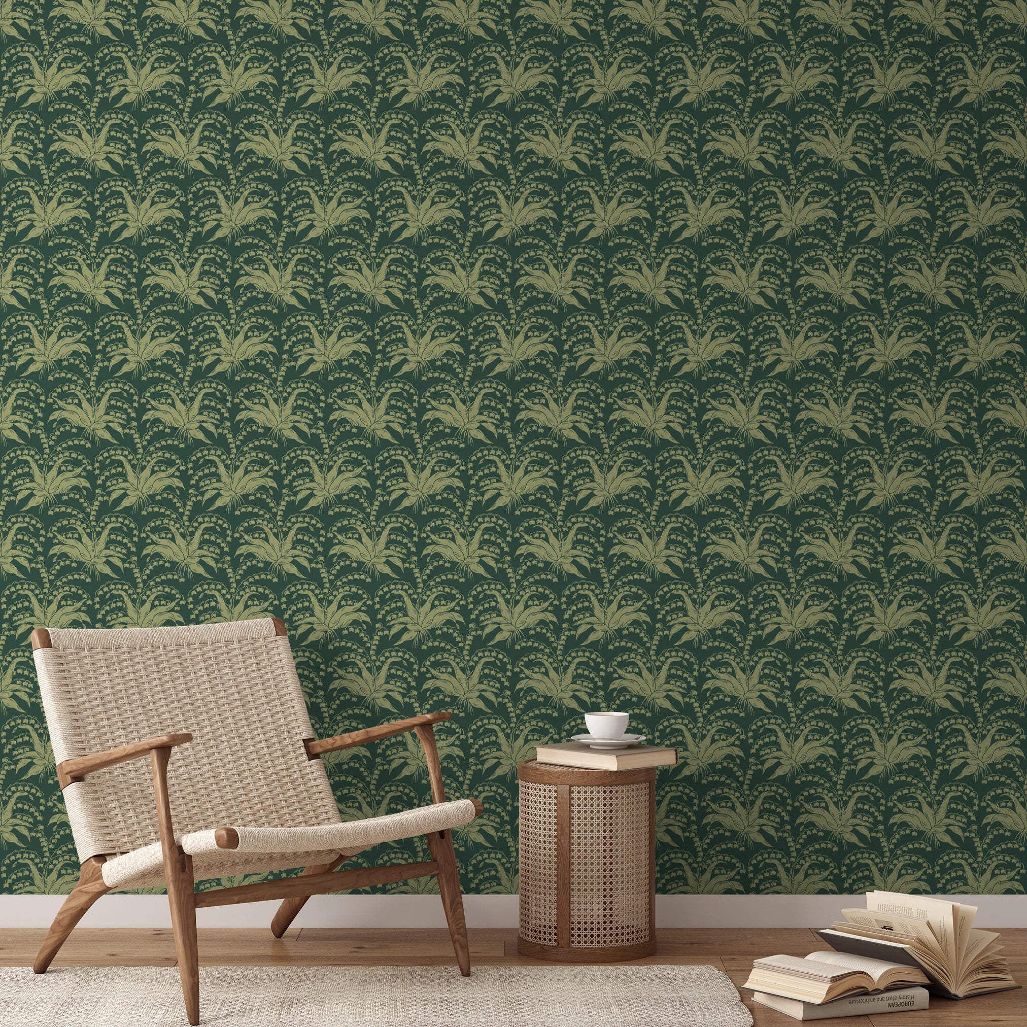 Maguet - Duck Green Wallpaper