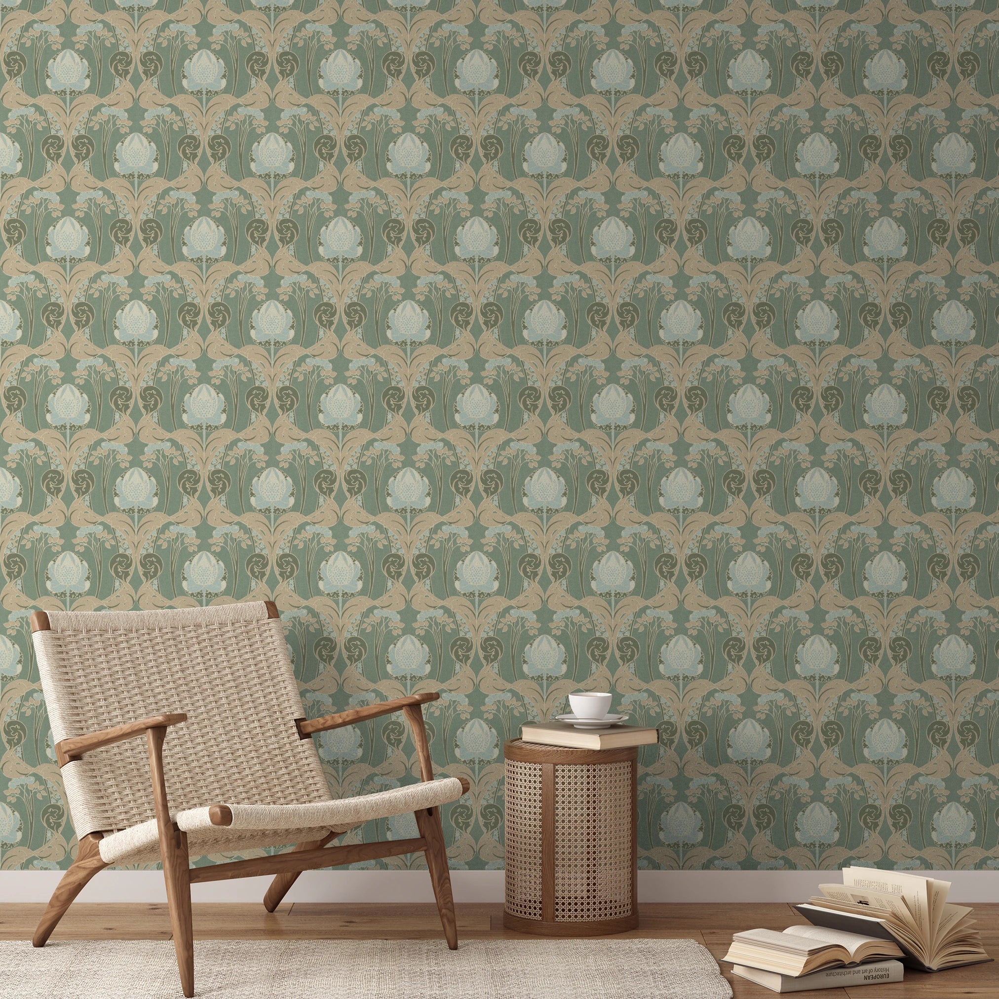 Inez - Card Room Wallpaper