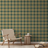 Shadow Plaid - Inchyra Wallpaper