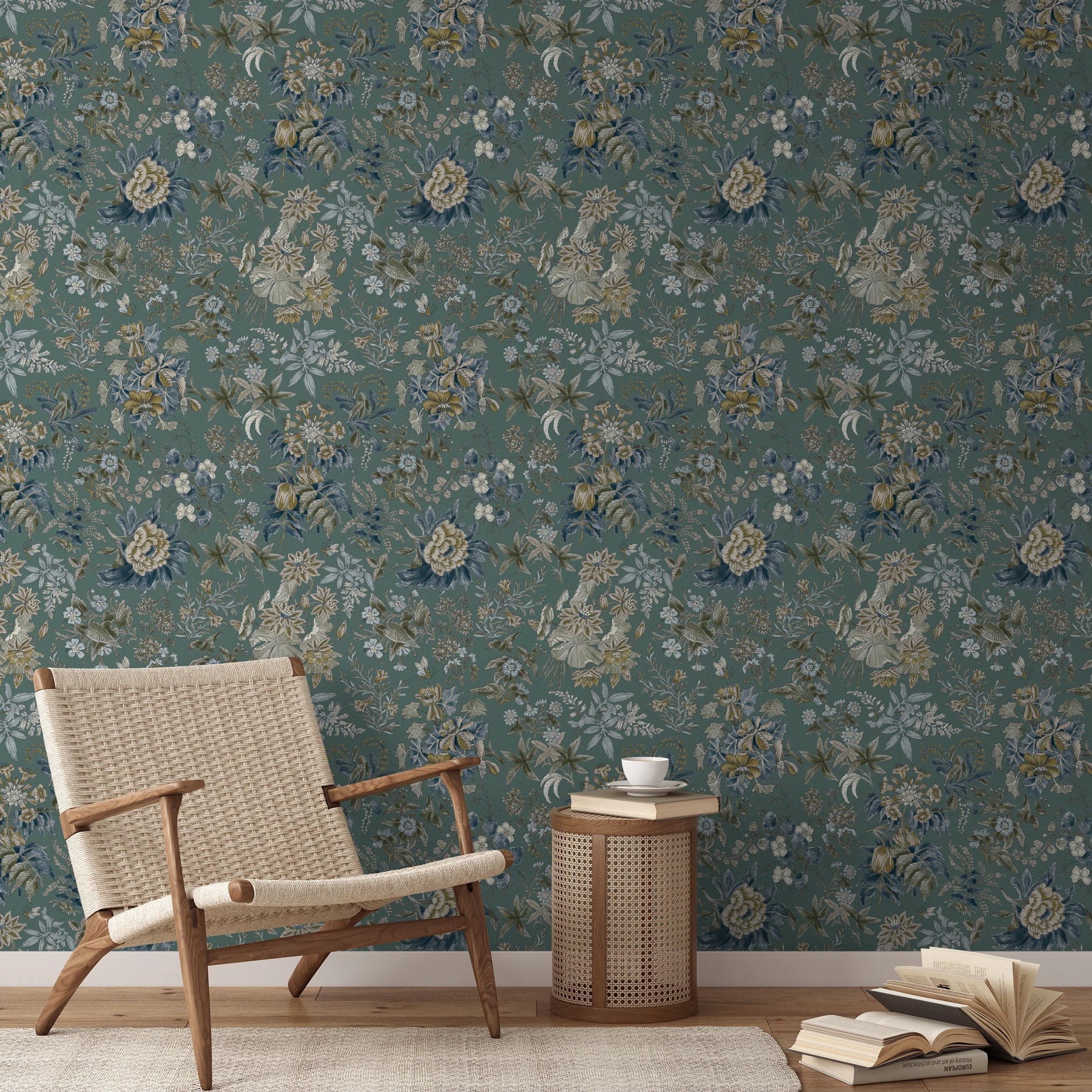Kochin - Bowery Blue Wallpaper