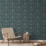 Danum - Bowery Blue Wallpaper