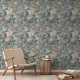 Foggia - Clary Sage Wallpaper