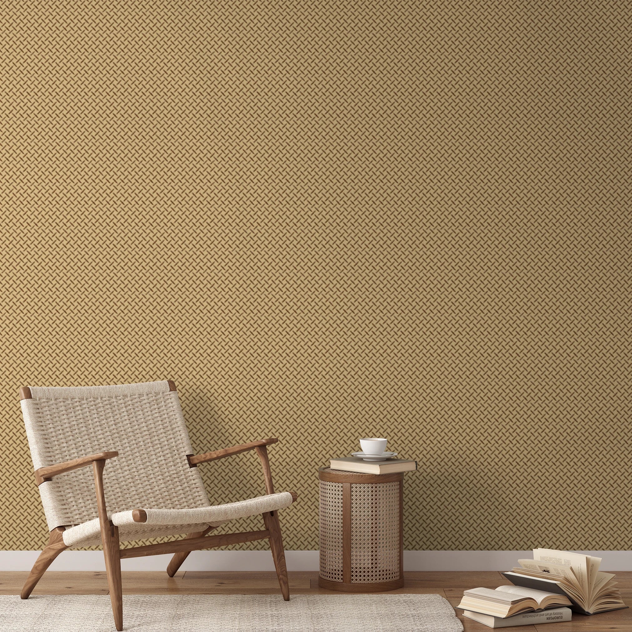 Welt Cord - Frangipane Wallpaper