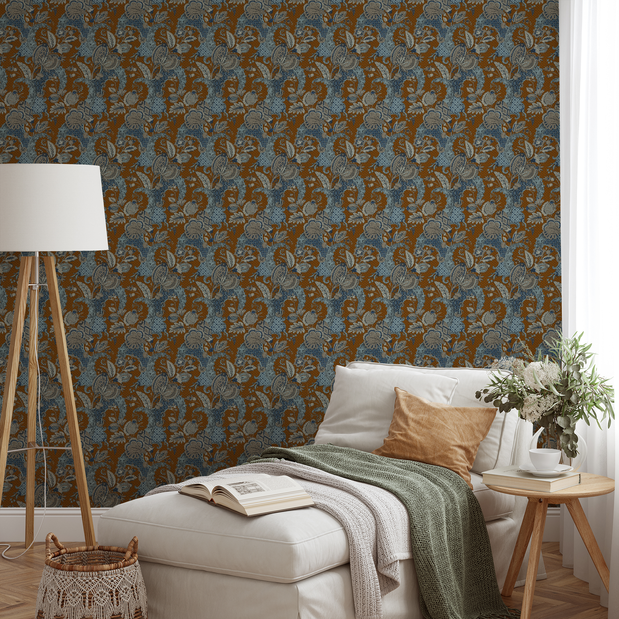  wallpaper lifestyle chaise mockup