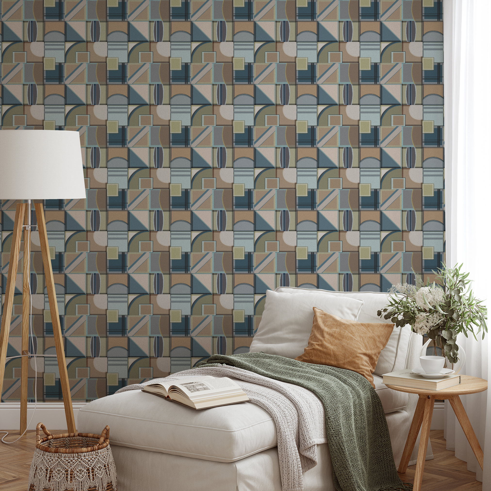  wallpaper lifestyle chaise mockup