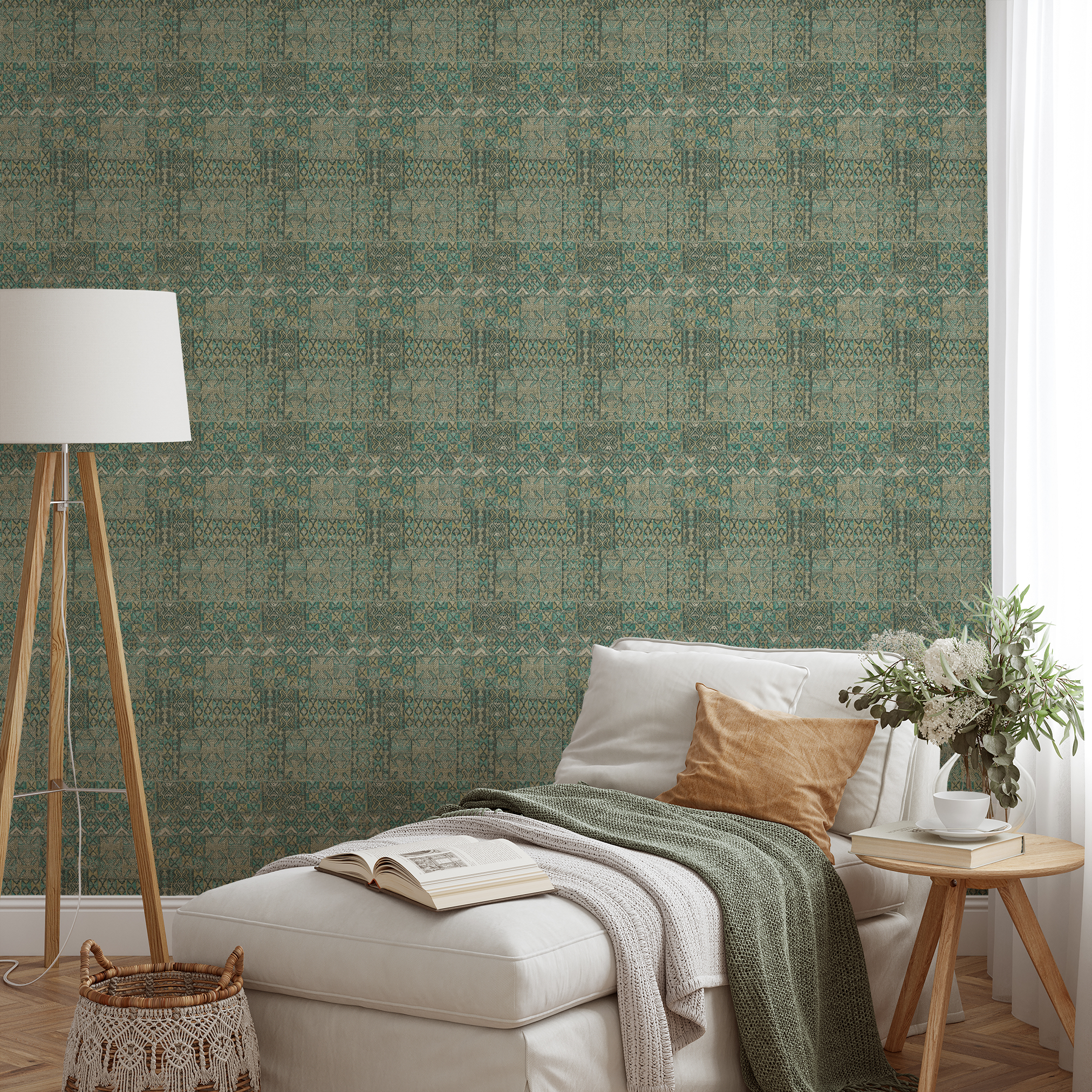  wallpaper lifestyle chaise mockup