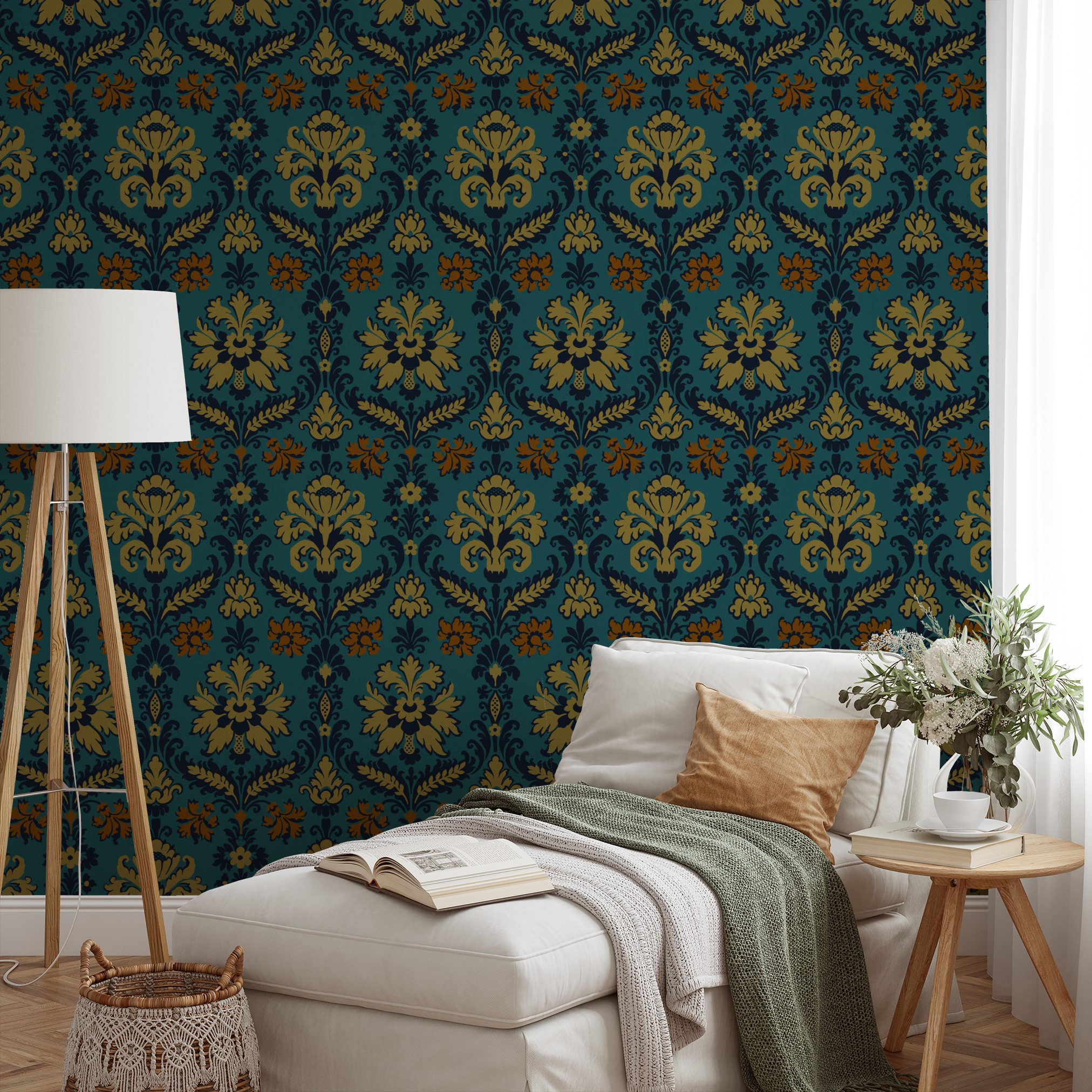  wallpaper lifestyle chaise mockup