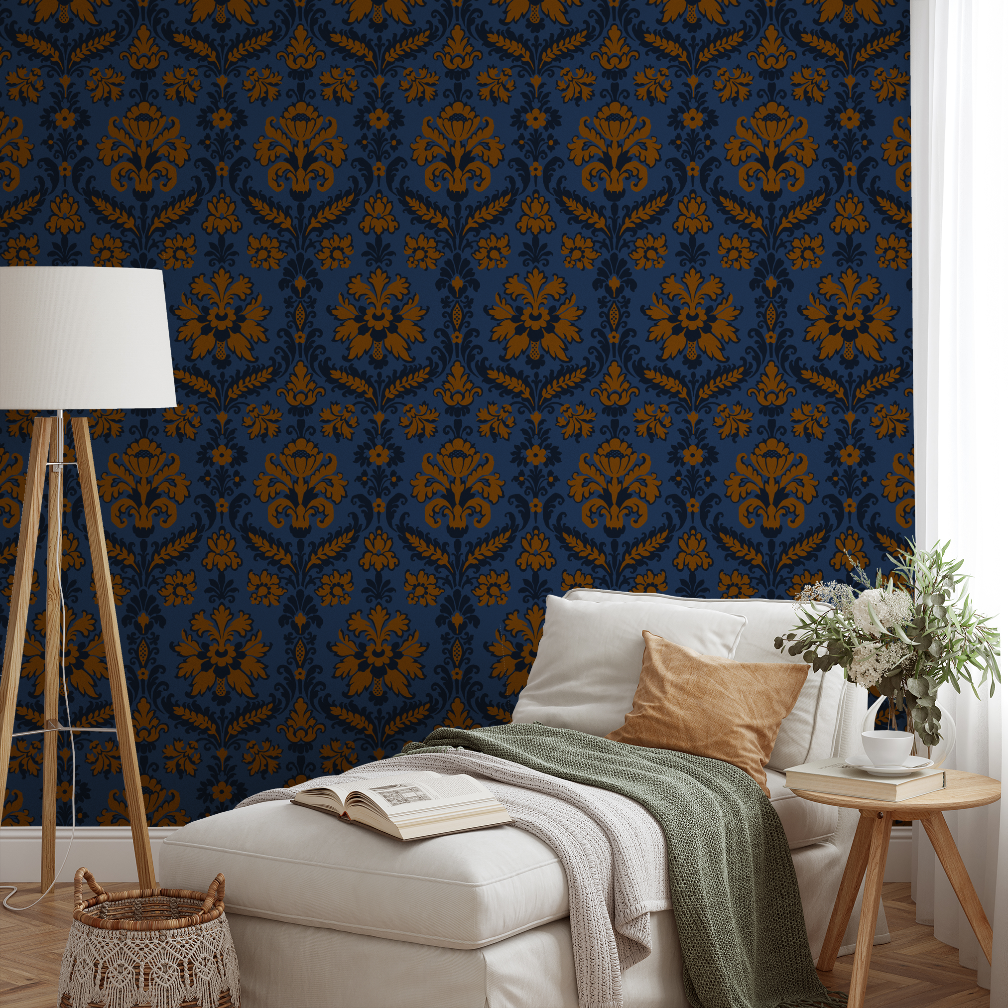  wallpaper lifestyle chaise mockup