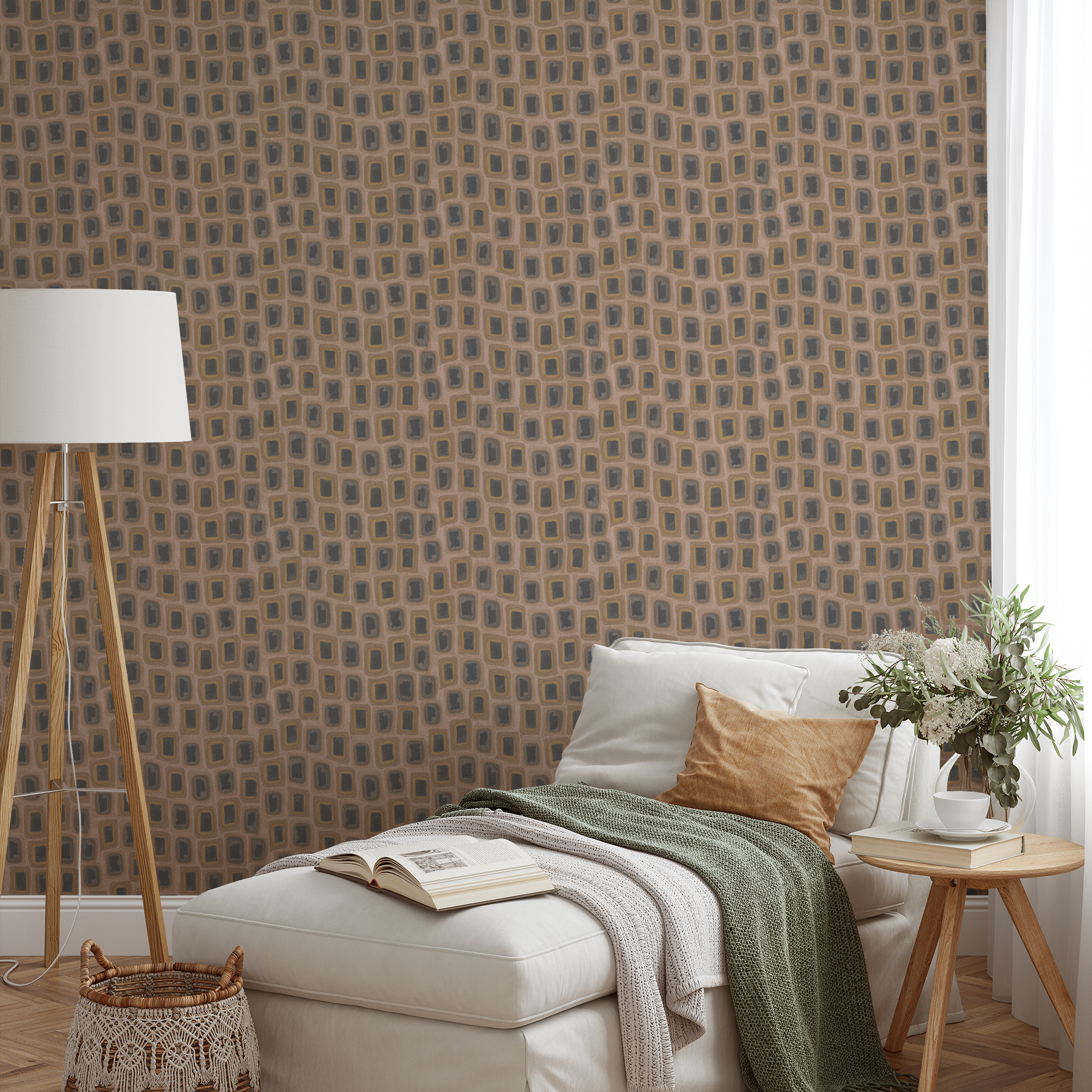  wallpaper lifestyle chaise mockup