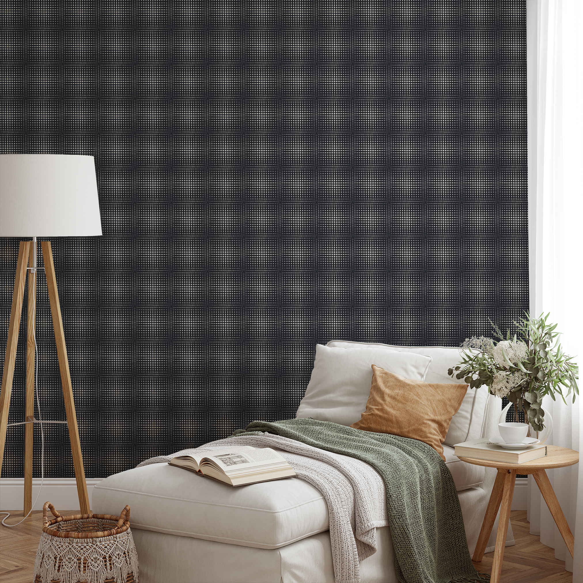 wallpaper lifestyle chaise mockup