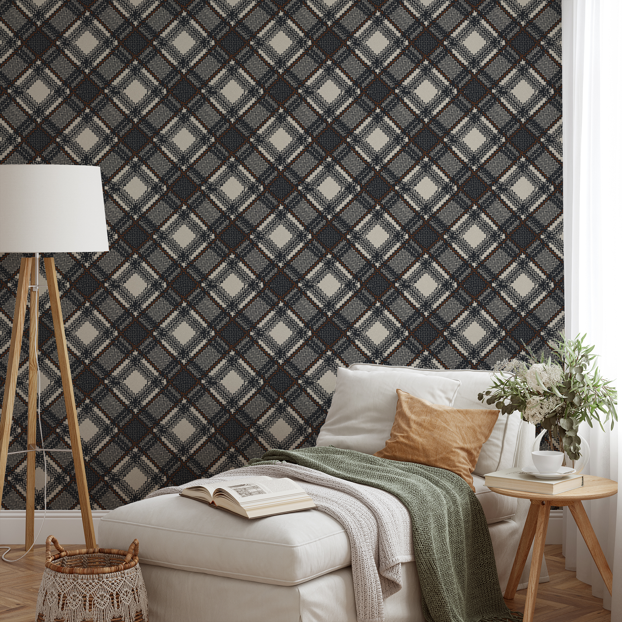  wallpaper lifestyle chaise mockup