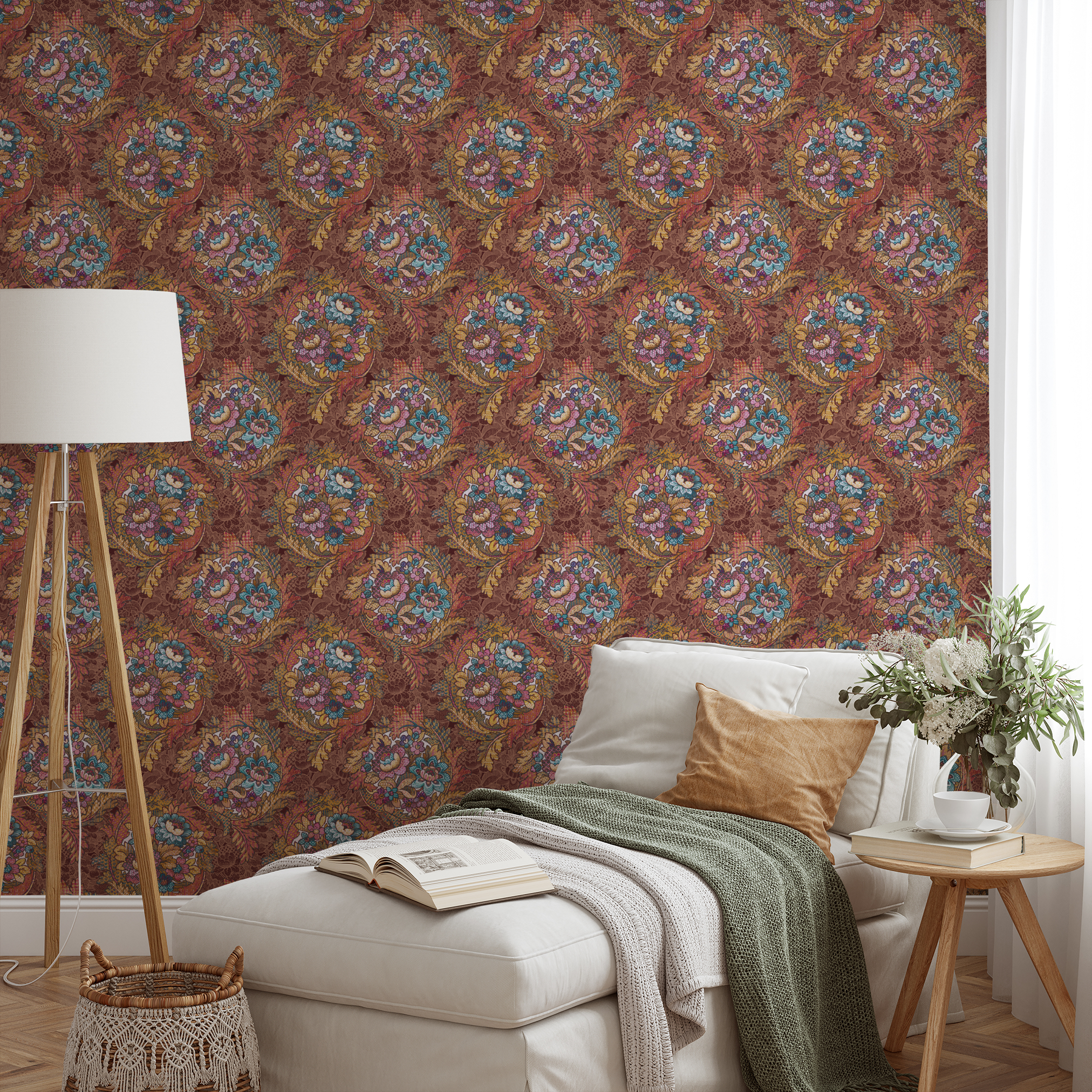  wallpaper lifestyle chaise mockup