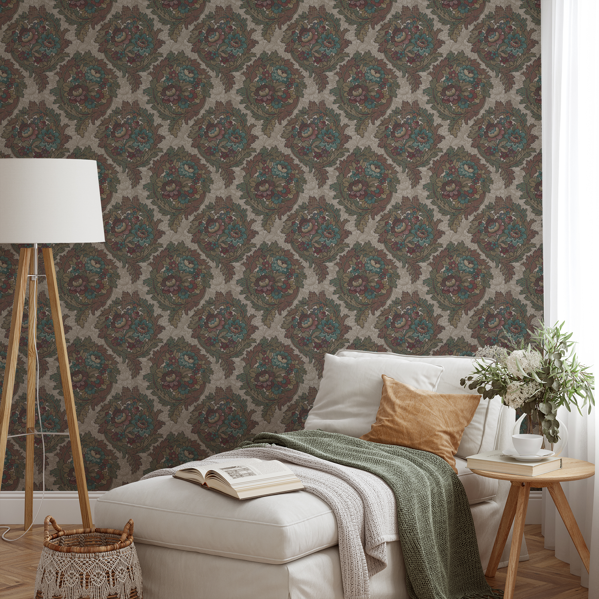  wallpaper lifestyle chaise mockup