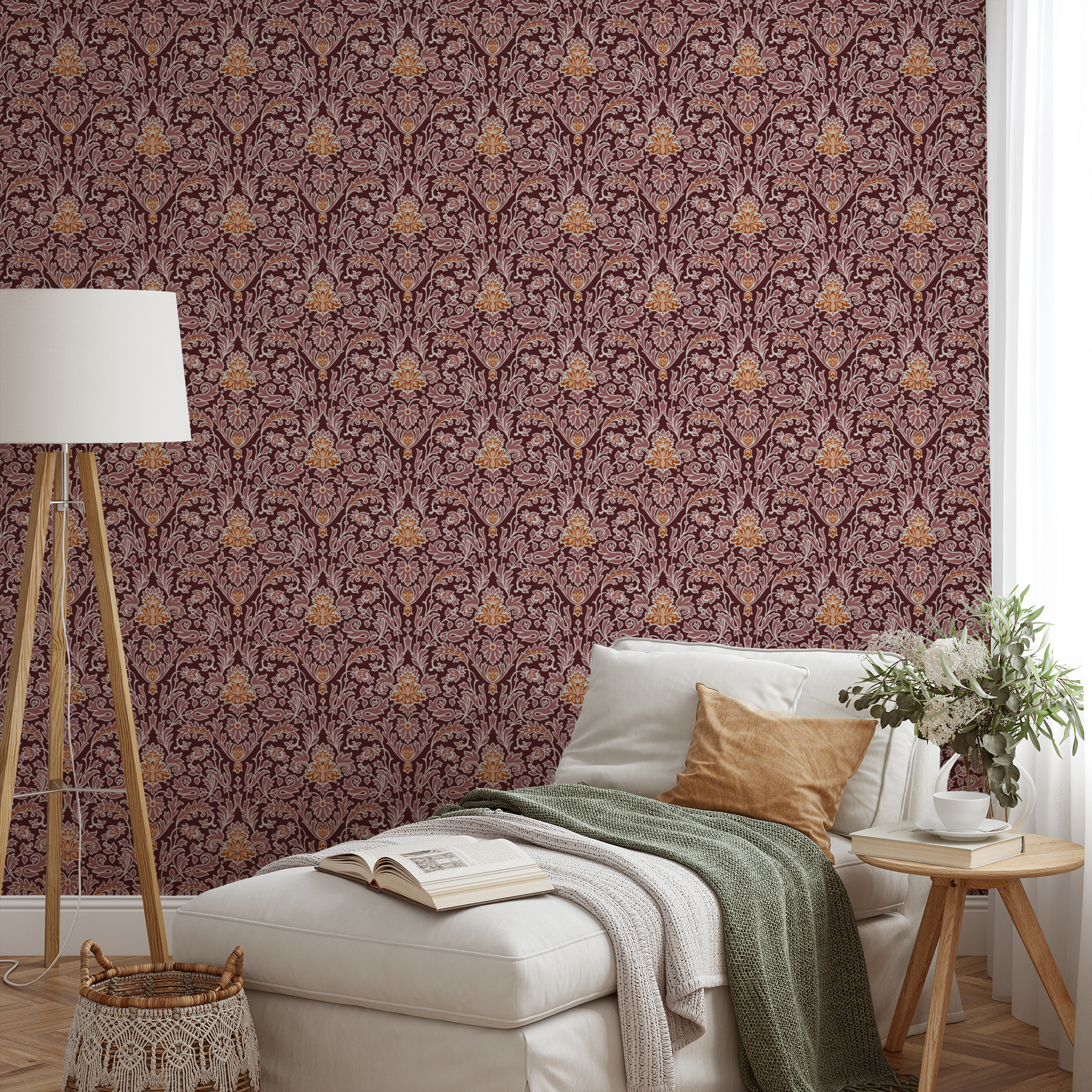  wallpaper lifestyle chaise mockup