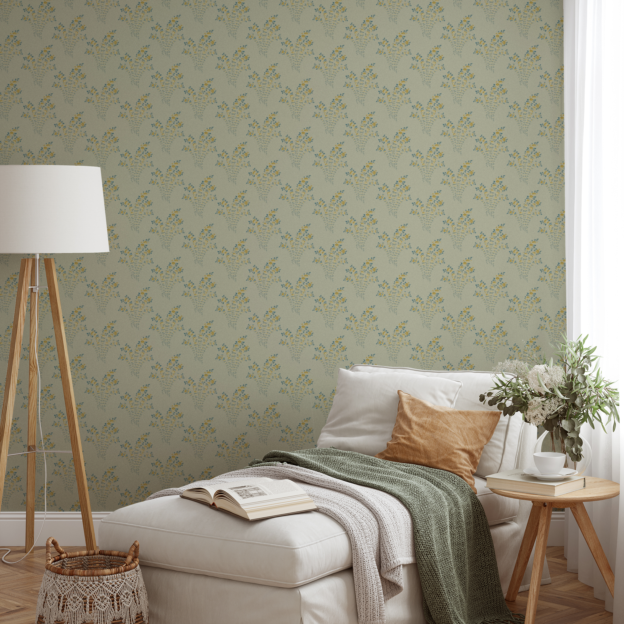  wallpaper lifestyle chaise mockup