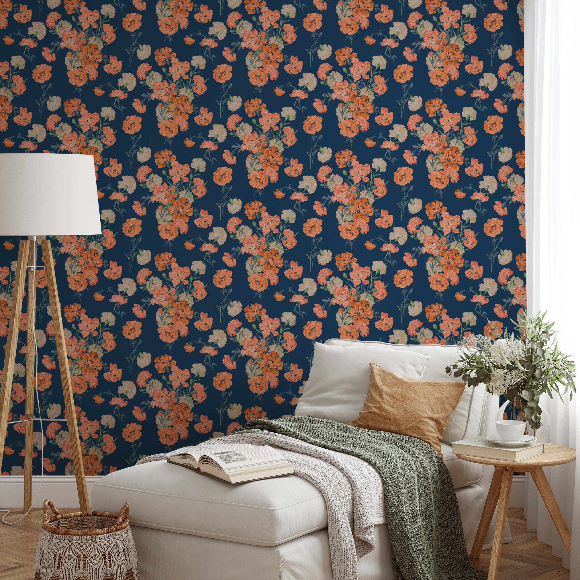  wallpaper lifestyle chaise mockup