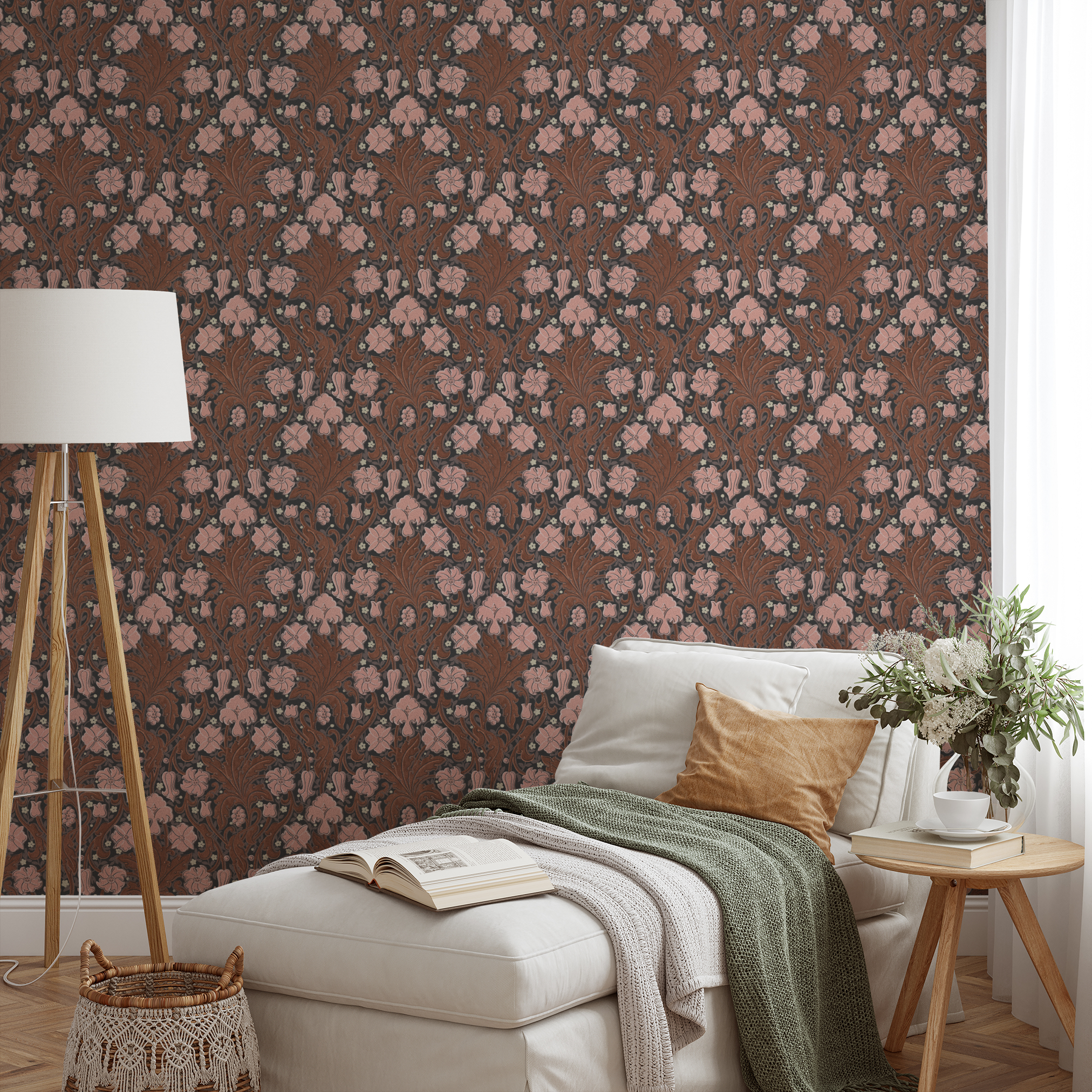  wallpaper lifestyle chaise mockup