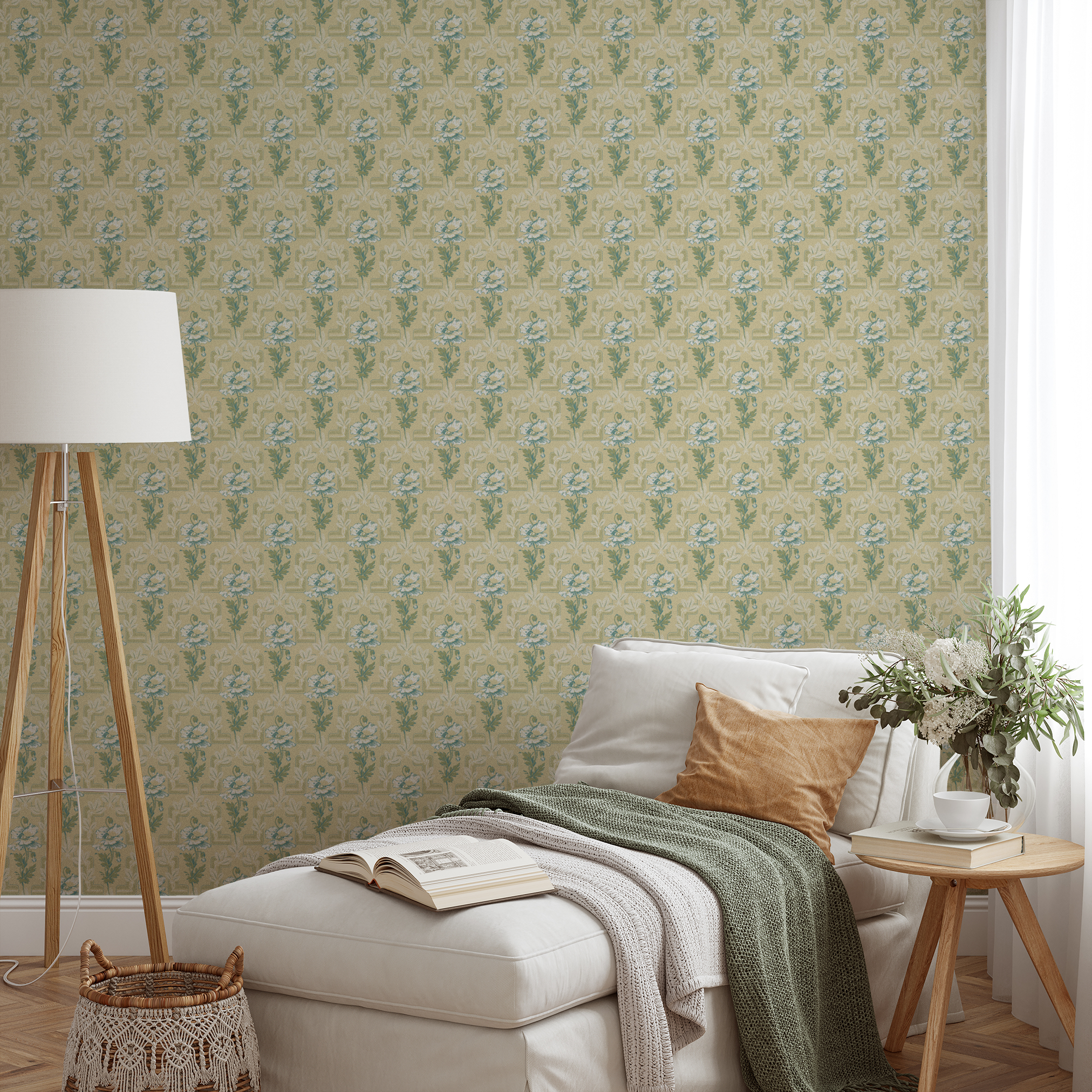  wallpaper lifestyle chaise mockup