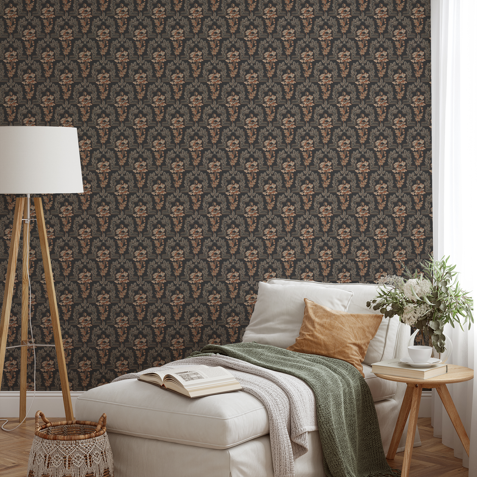  wallpaper lifestyle chaise mockup