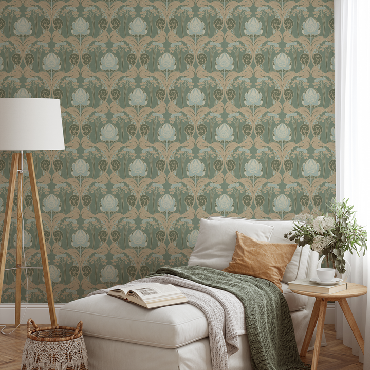  wallpaper lifestyle chaise mockup