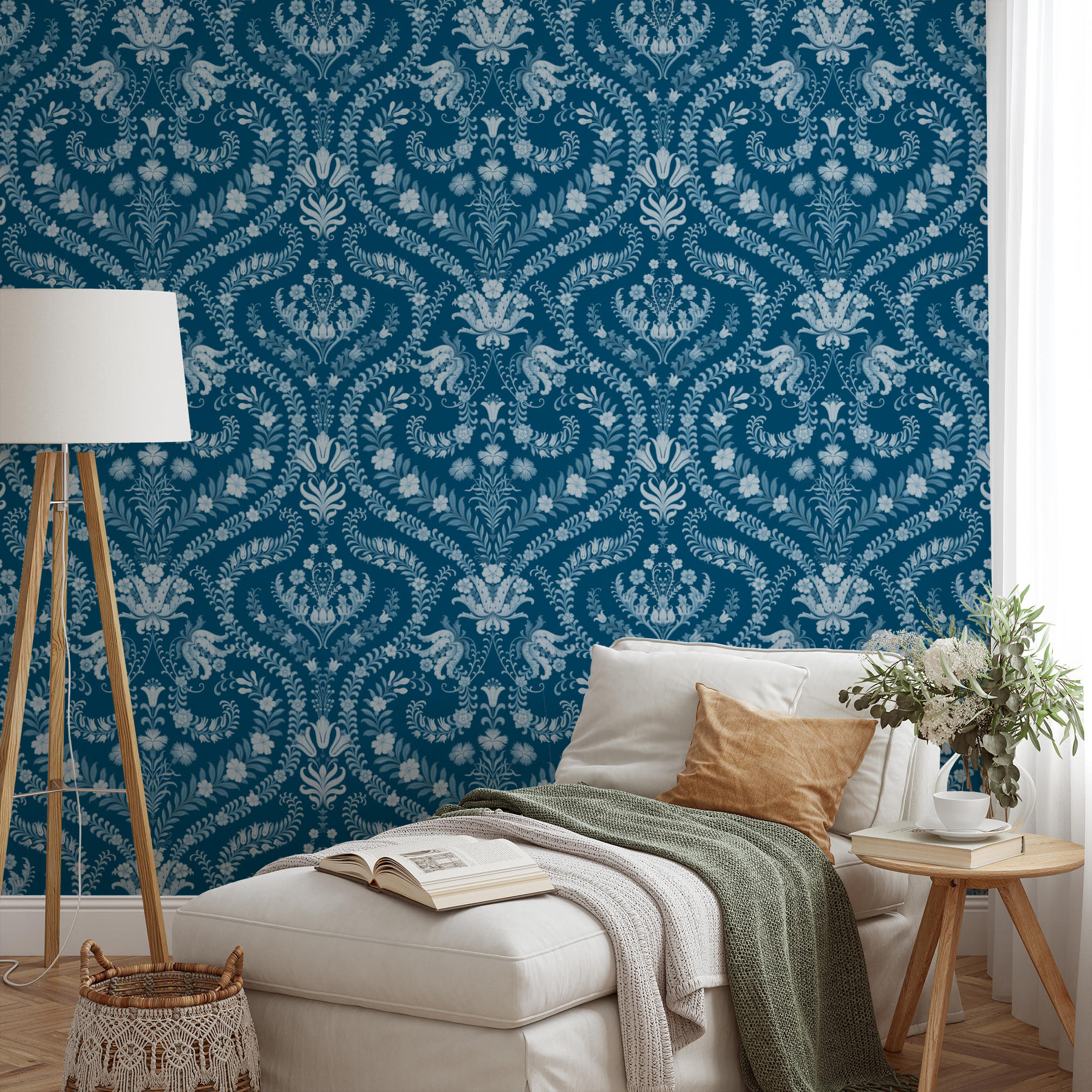  wallpaper lifestyle chaise mockup