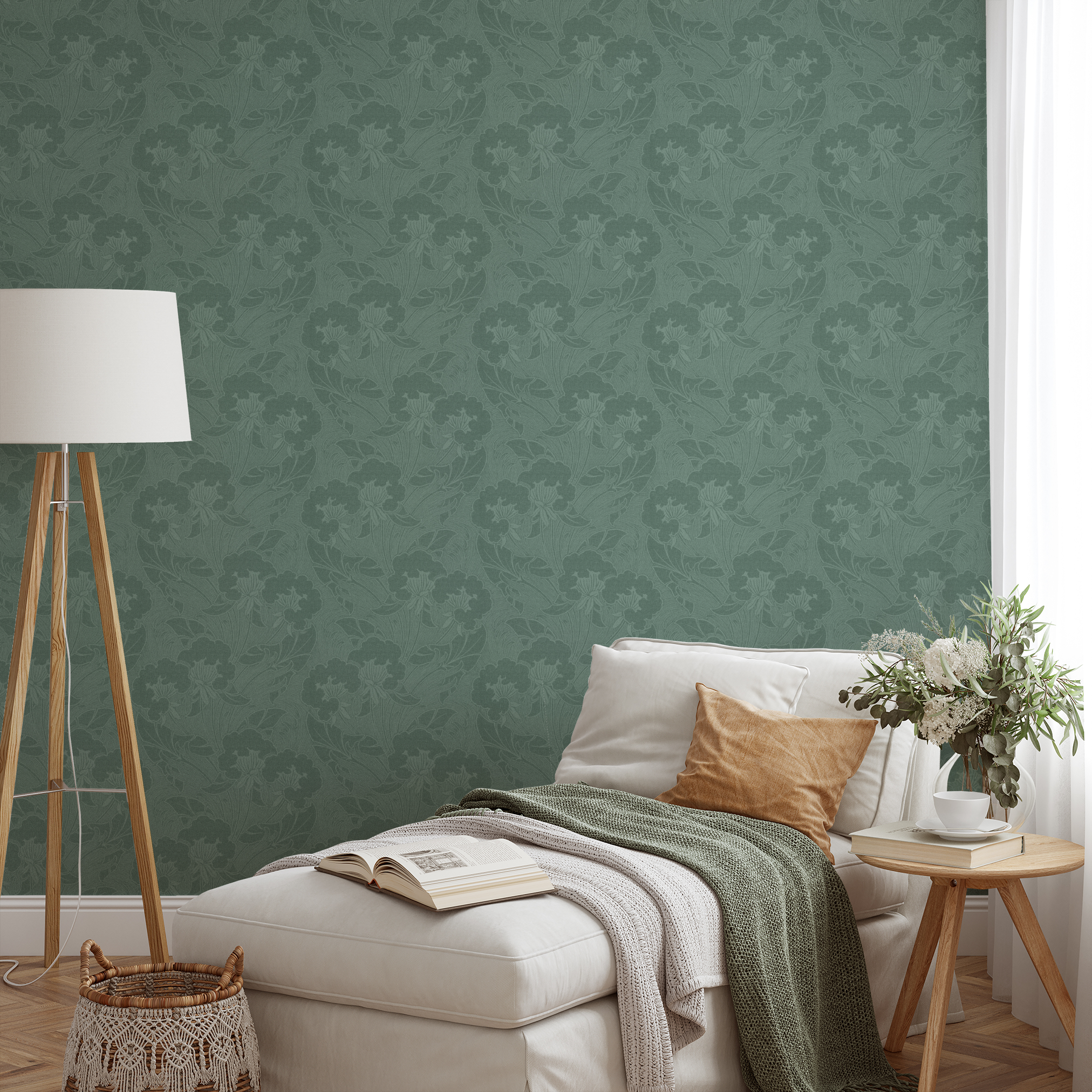  wallpaper lifestyle chaise mockup