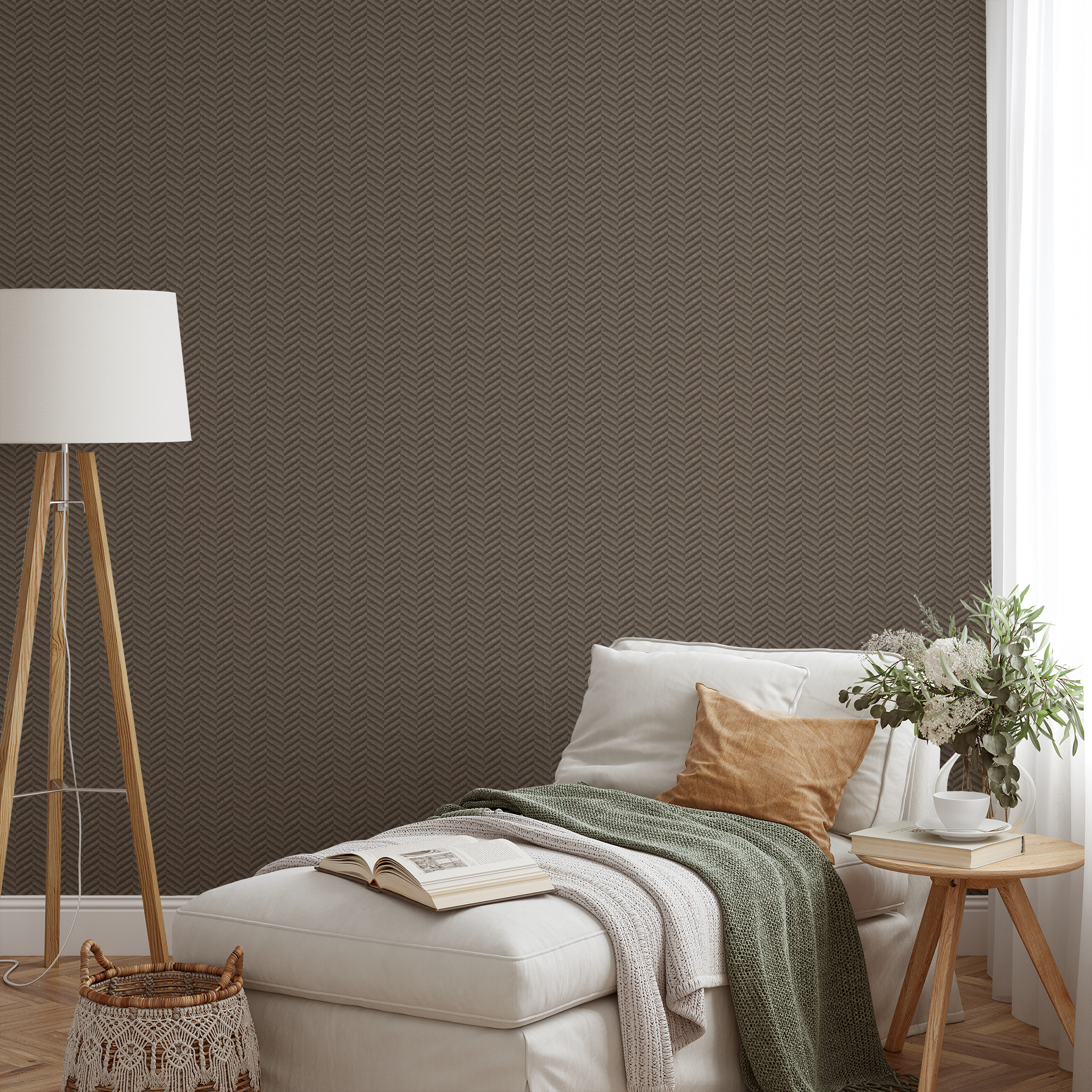 wallpaper lifestyle chaise mockup