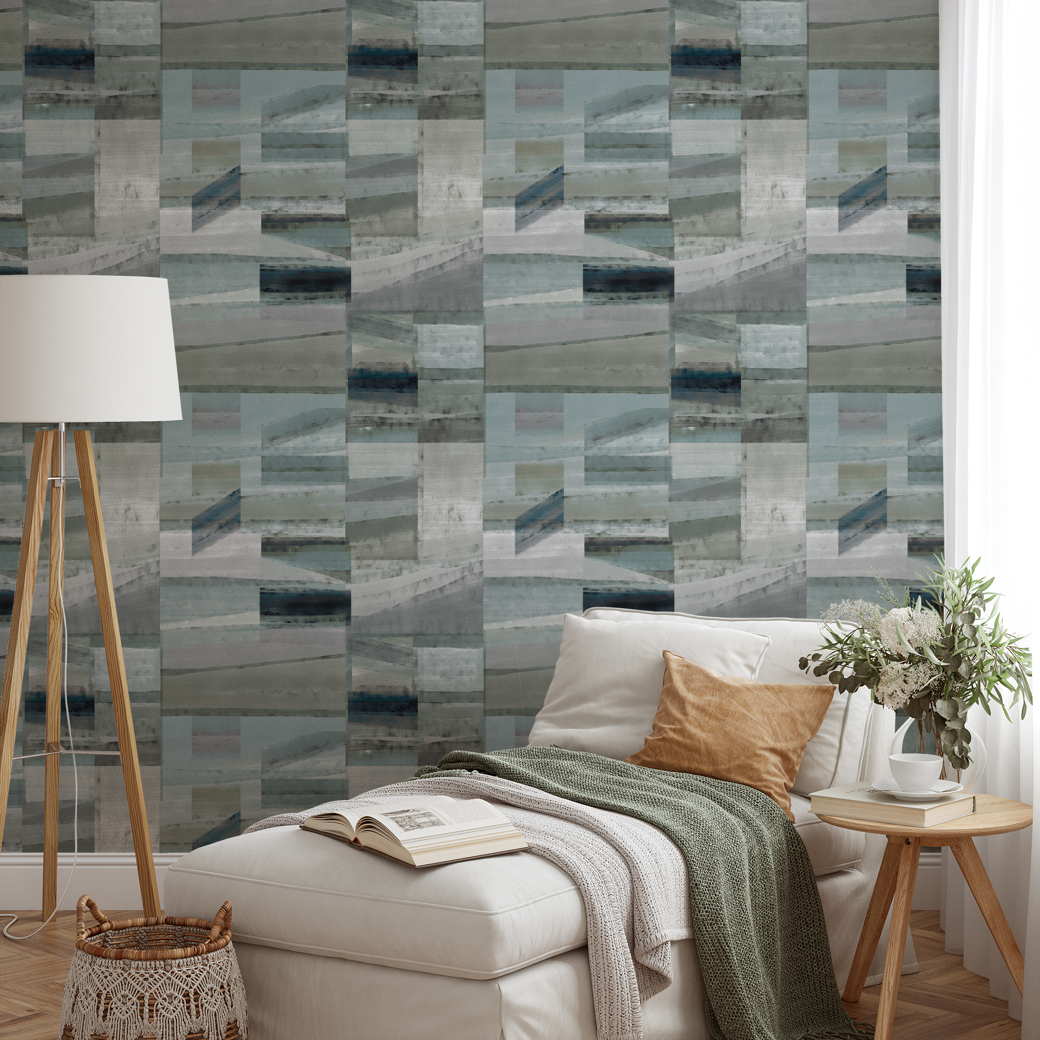  wallpaper lifestyle chaise mockup