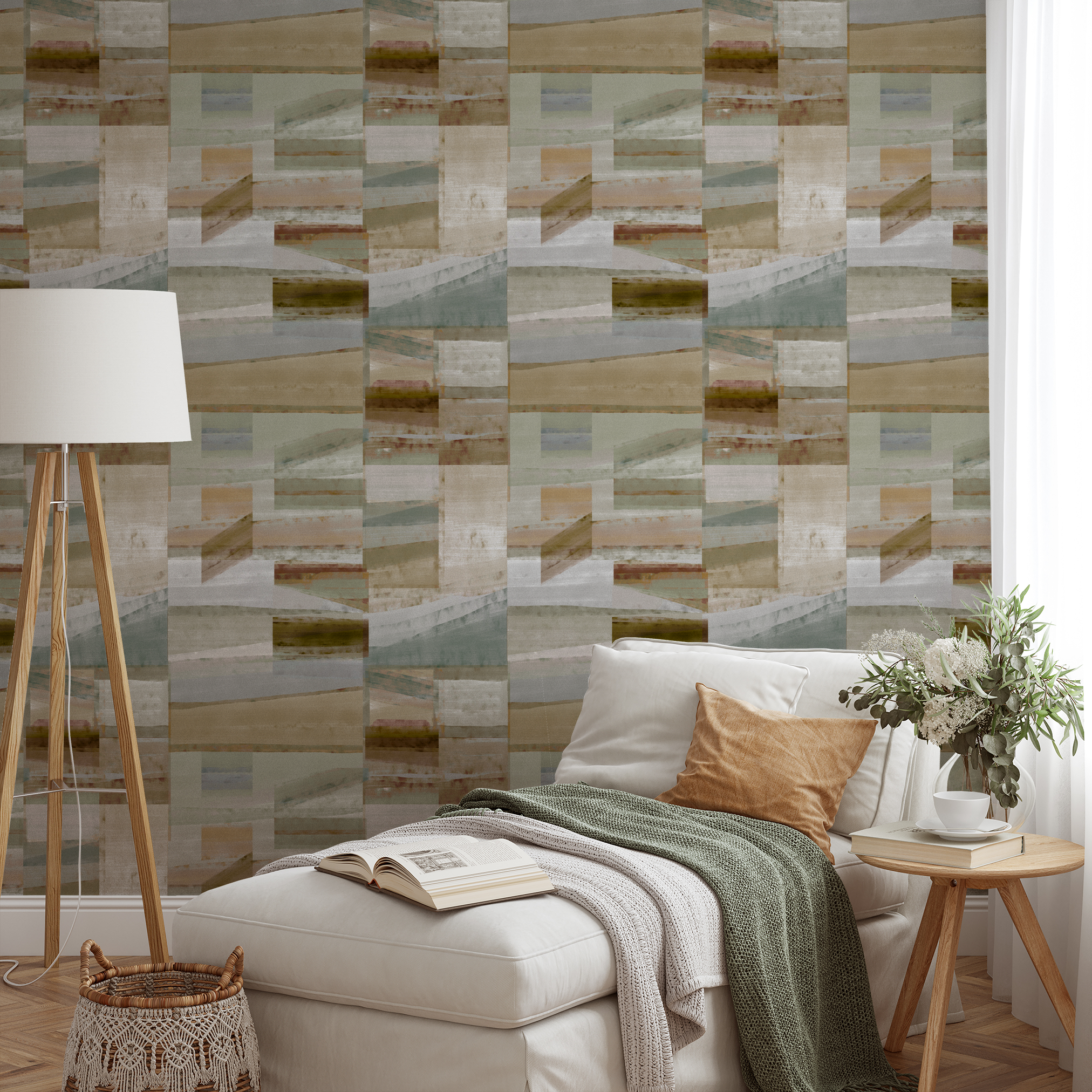  wallpaper lifestyle chaise mockup