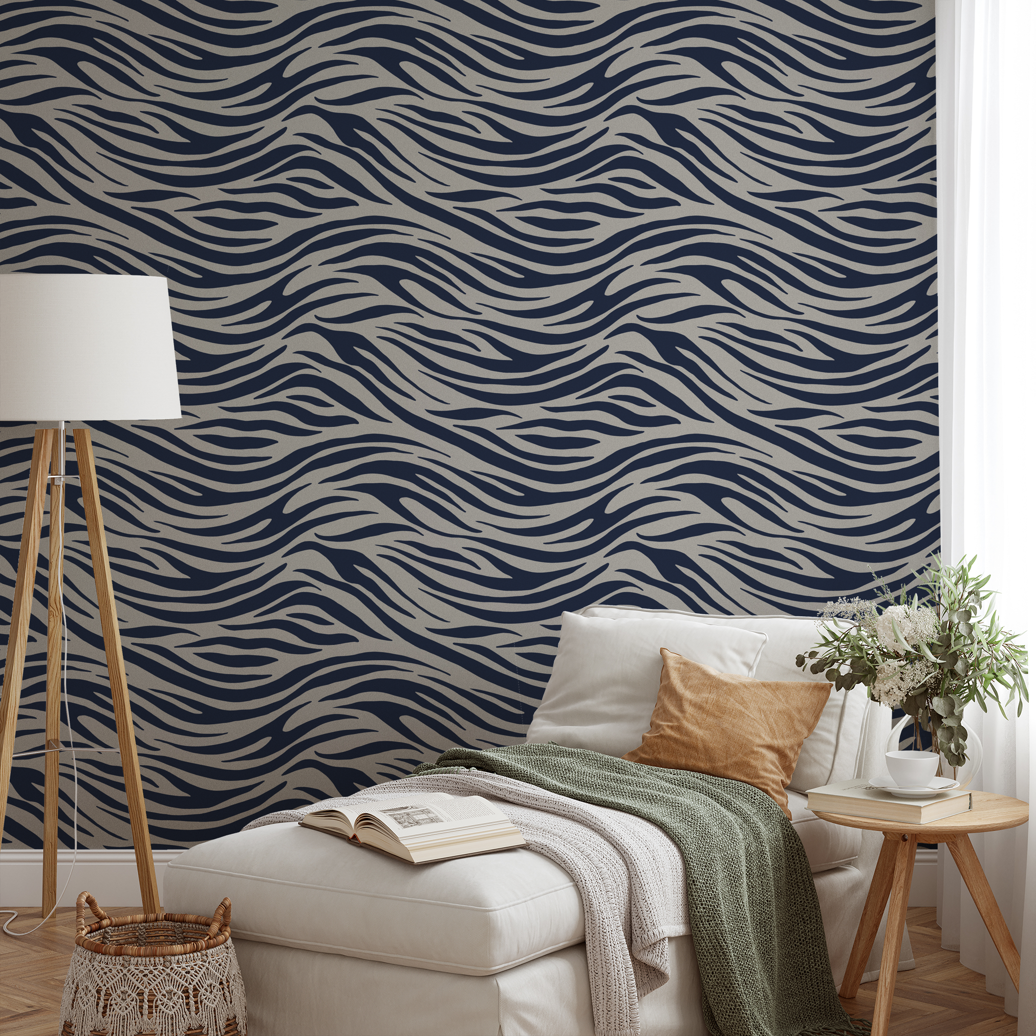  wallpaper lifestyle chaise mockup