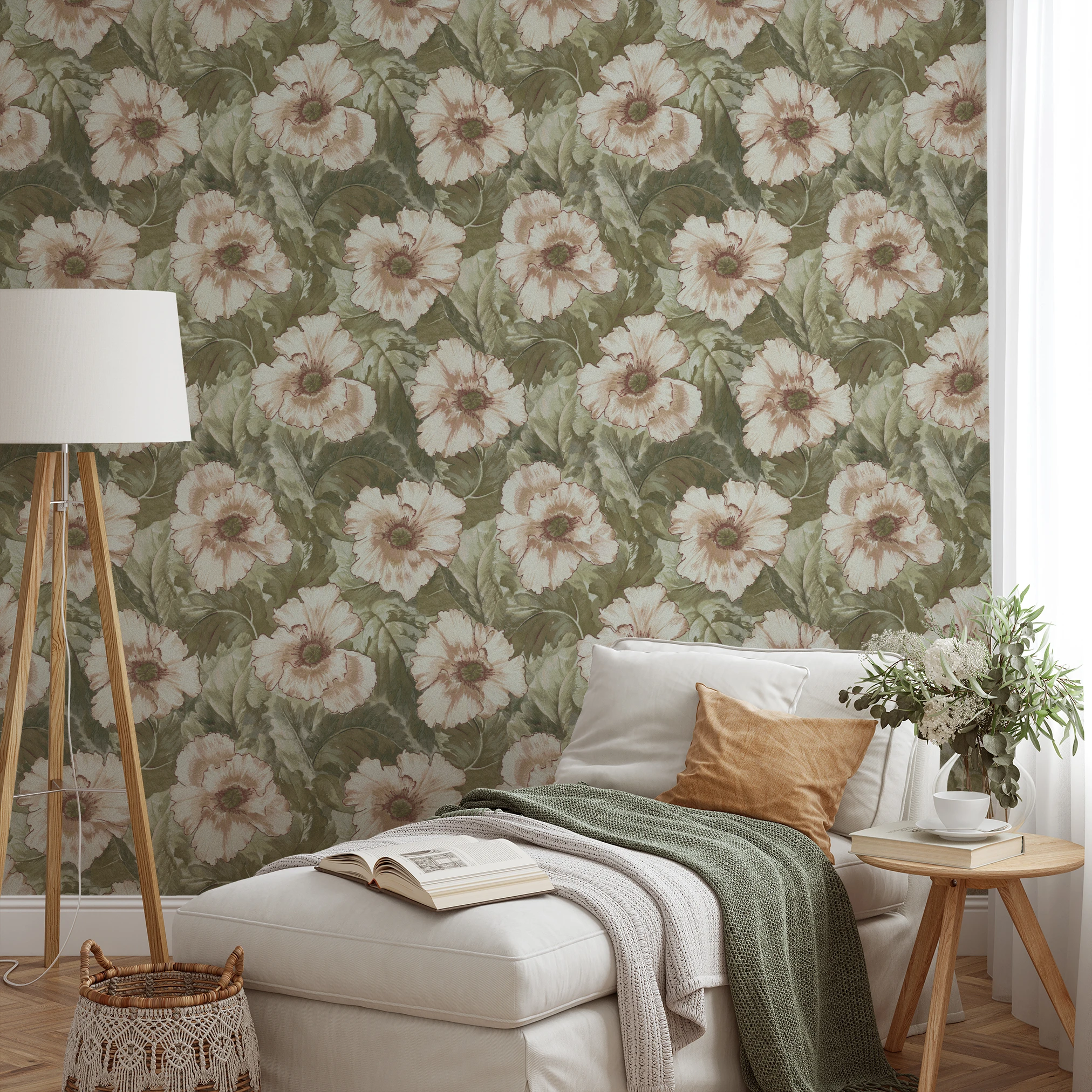 Pari - Old White Wallpaper